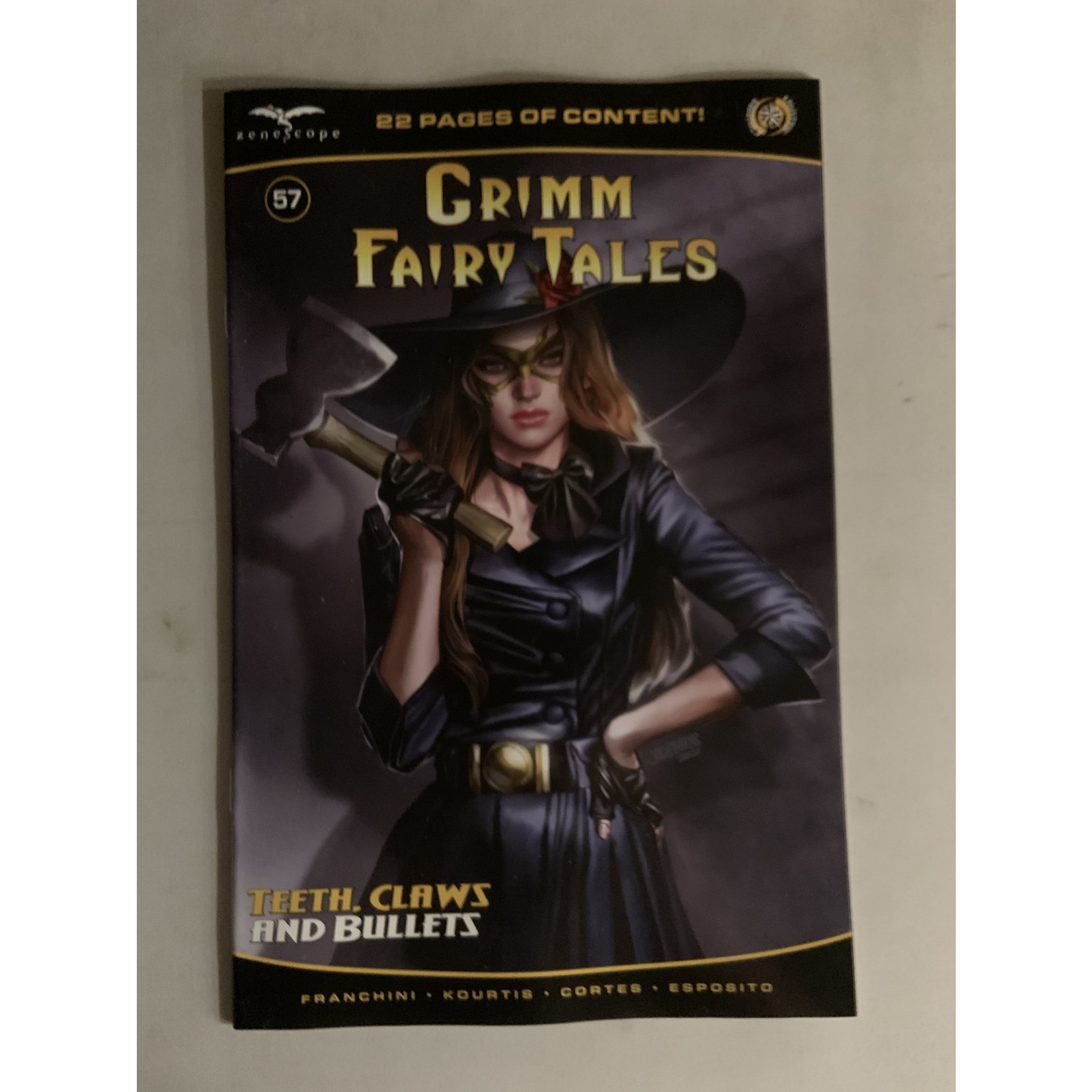 ZENESCOPE ENTERTAINMENT INC Grimm Fairy Tales 2021 #57 Cvr D Burns