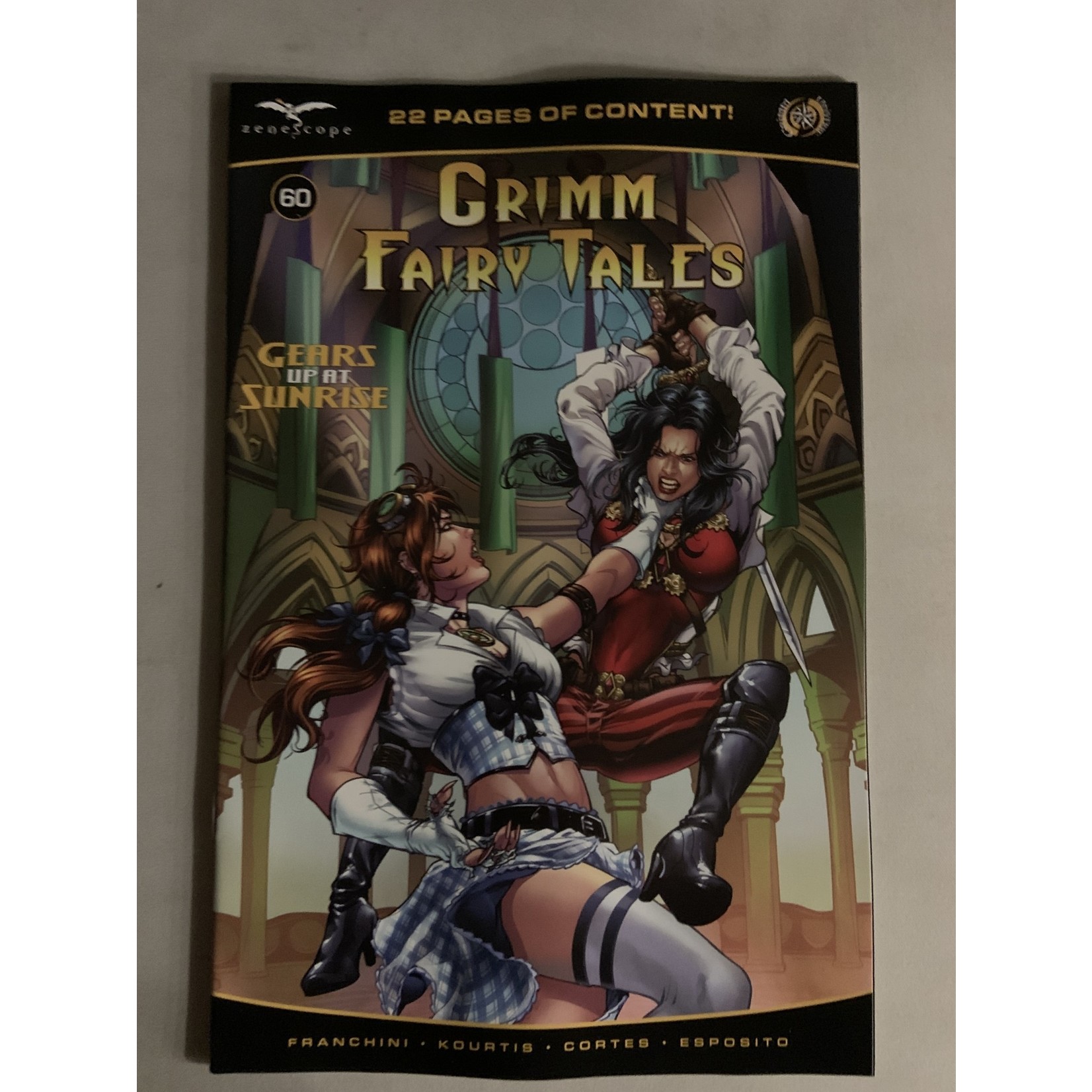 ZENESCOPE ENTERTAINMENT INC Grimm Fairy Tales 2021 #60 Cvr B Riveiro Dmg
