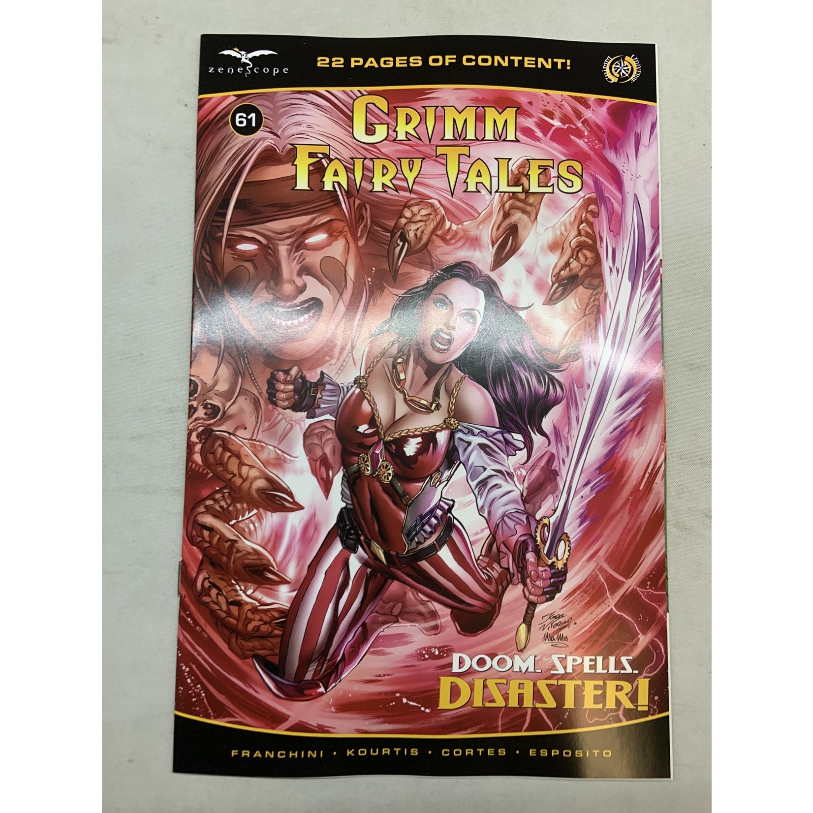 ZENESCOPE ENTERTAINMENT INC Grimm Fairy Tales 2021 #61 Cvr A Vitorino