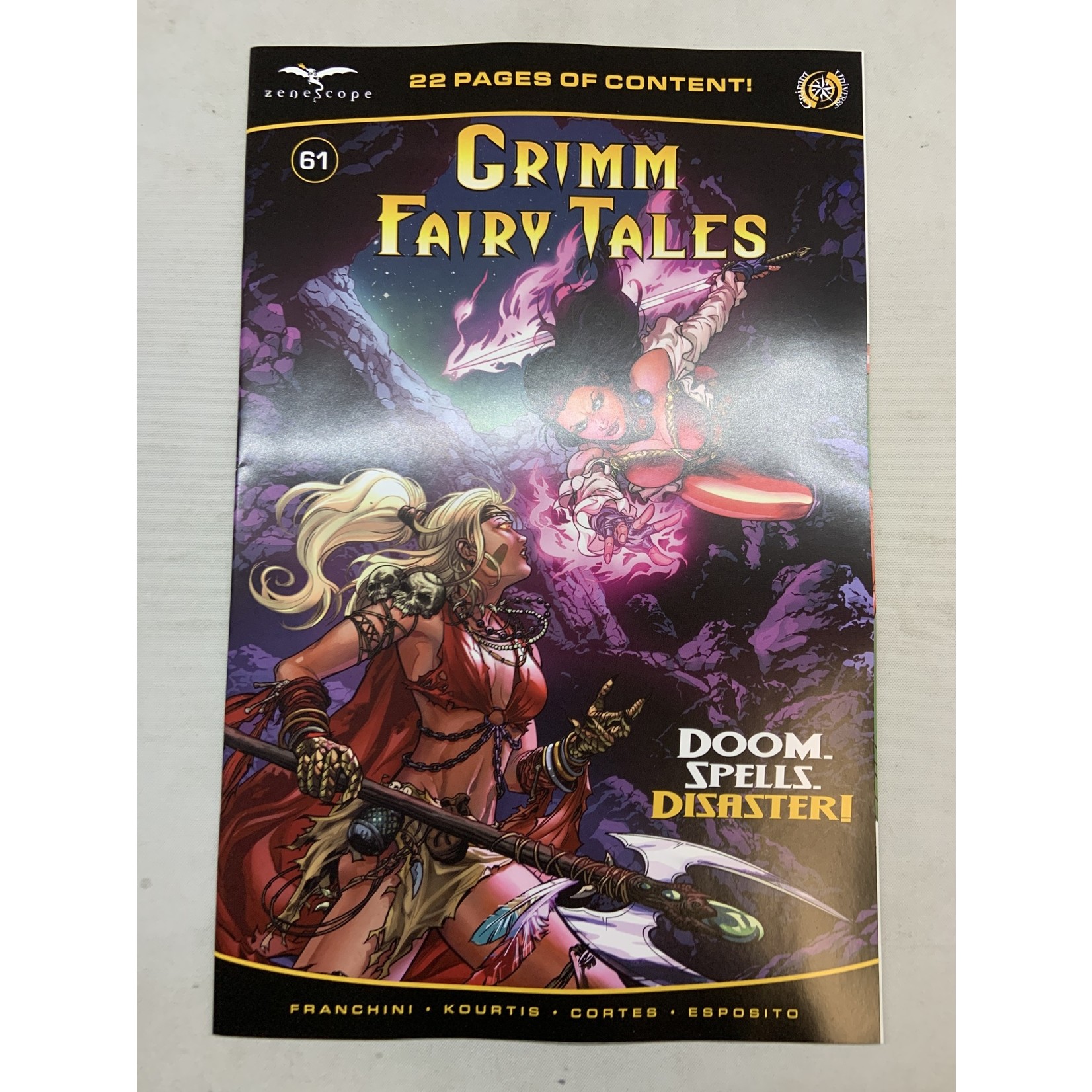 ZENESCOPE ENTERTAINMENT INC Grimm Fairy Tales 2021 #61 Cvr B Riveiro