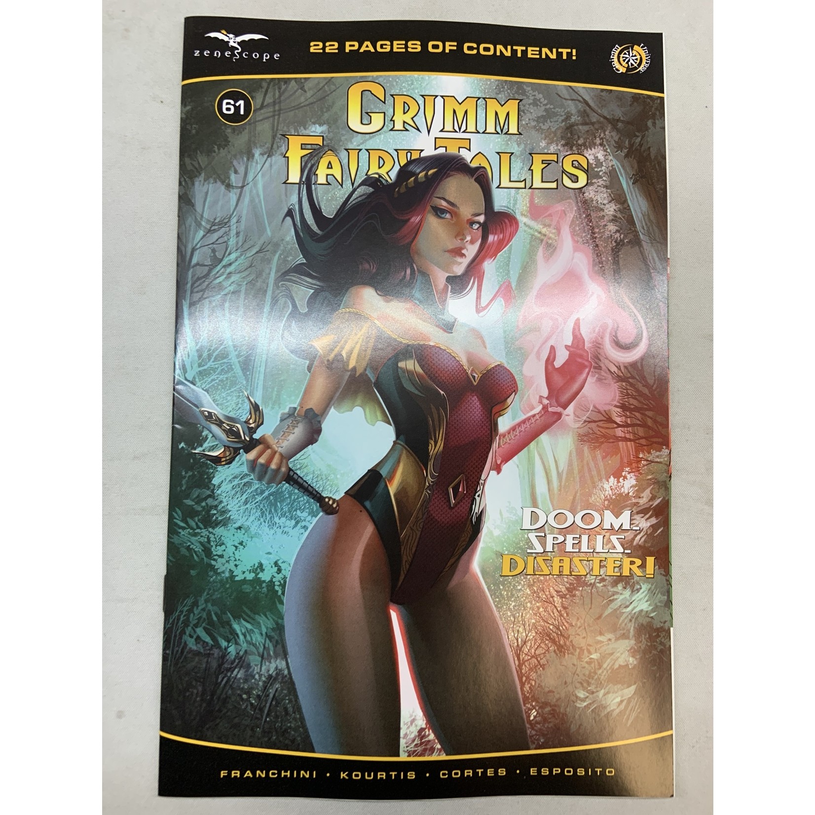 ZENESCOPE ENTERTAINMENT INC Grimm Fairy Tales 2021 #61 Cvr C Lomov