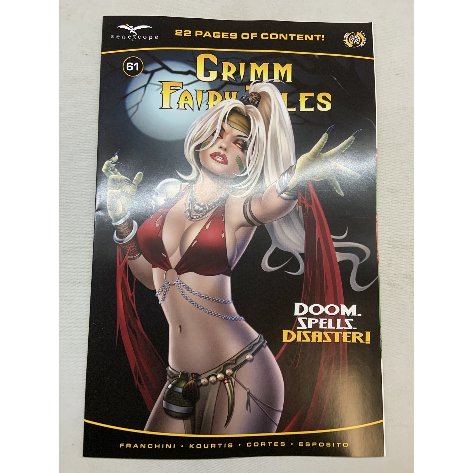 ZENESCOPE ENTERTAINMENT INC Grimm Fairy Tales 2021 #61 Cvr D Garvey
