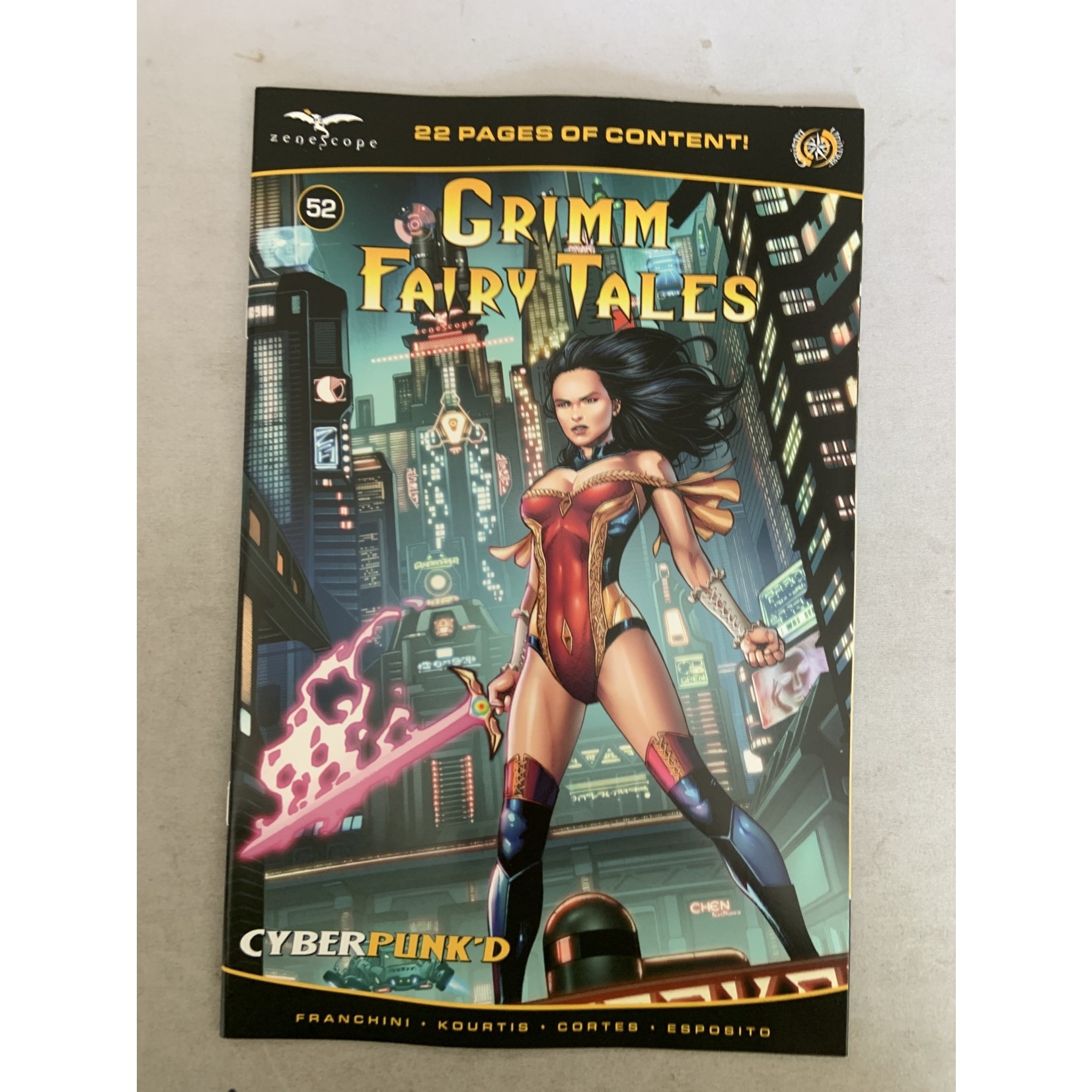 ZENESCOPE ENTERTAINMENT INC Grimm Fairy Tales 2021 #52 Cvr A Chen