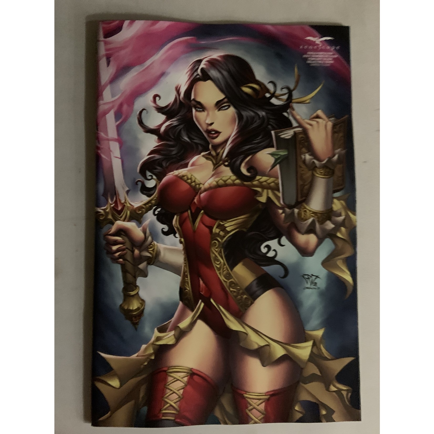 ZENESCOPE ENTERTAINMENT INC Grimm Spotlight Gretel Bloody Mary Oneshot 2022 #1 Grimm Universe Retailer Program Feb 2022 Silver Exc (Net)