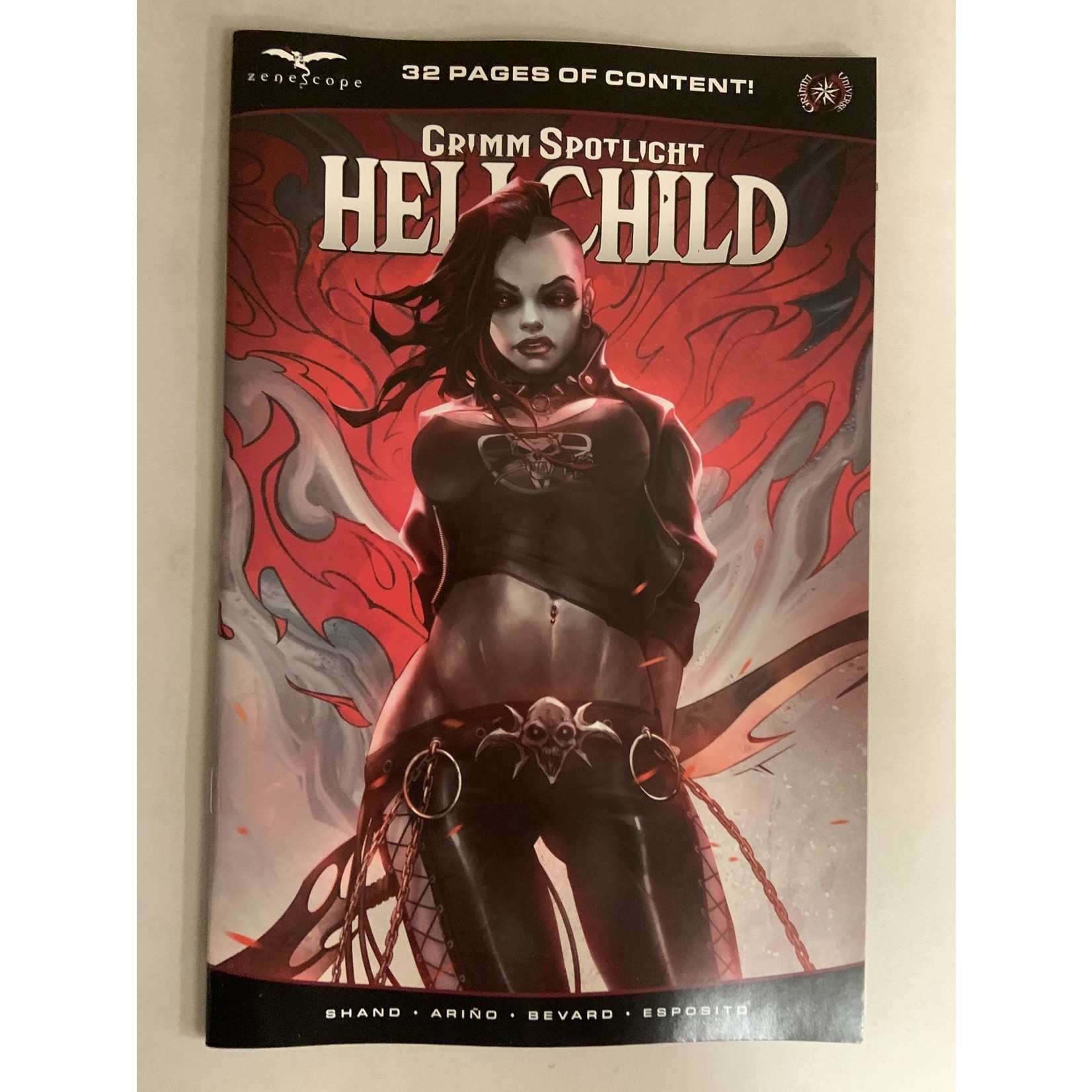 ZENESCOPE ENTERTAINMENT INC Grimm Spotlight Hellchild 2022 #1 Oneshot Cvr C Tao