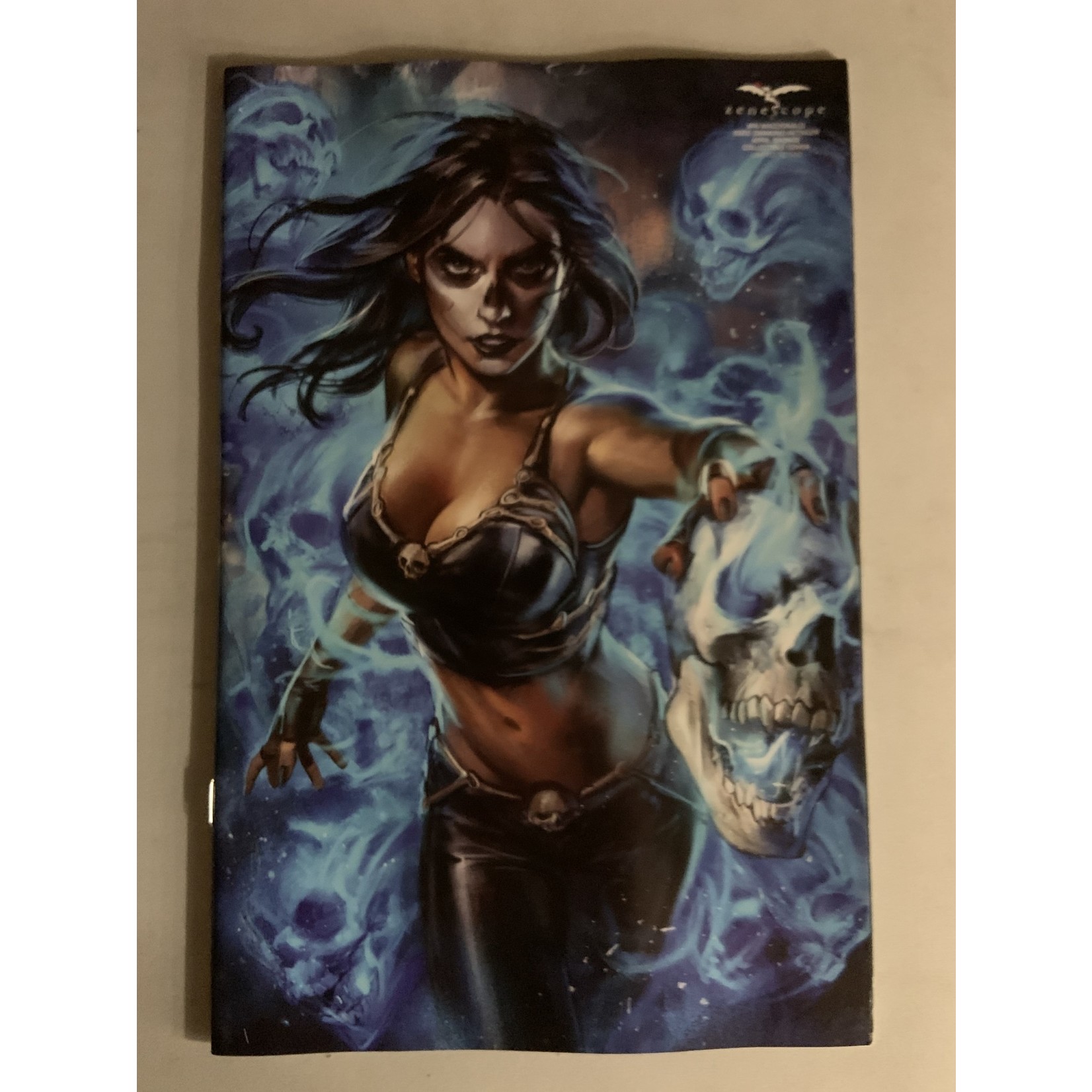 ZENESCOPE ENTERTAINMENT INC Grimm Spotlight Mystere Divinity Oneshot 2022 #1Grimm Universe Retailer Program Apr 2022 Bronze Exc (Net) Damaged