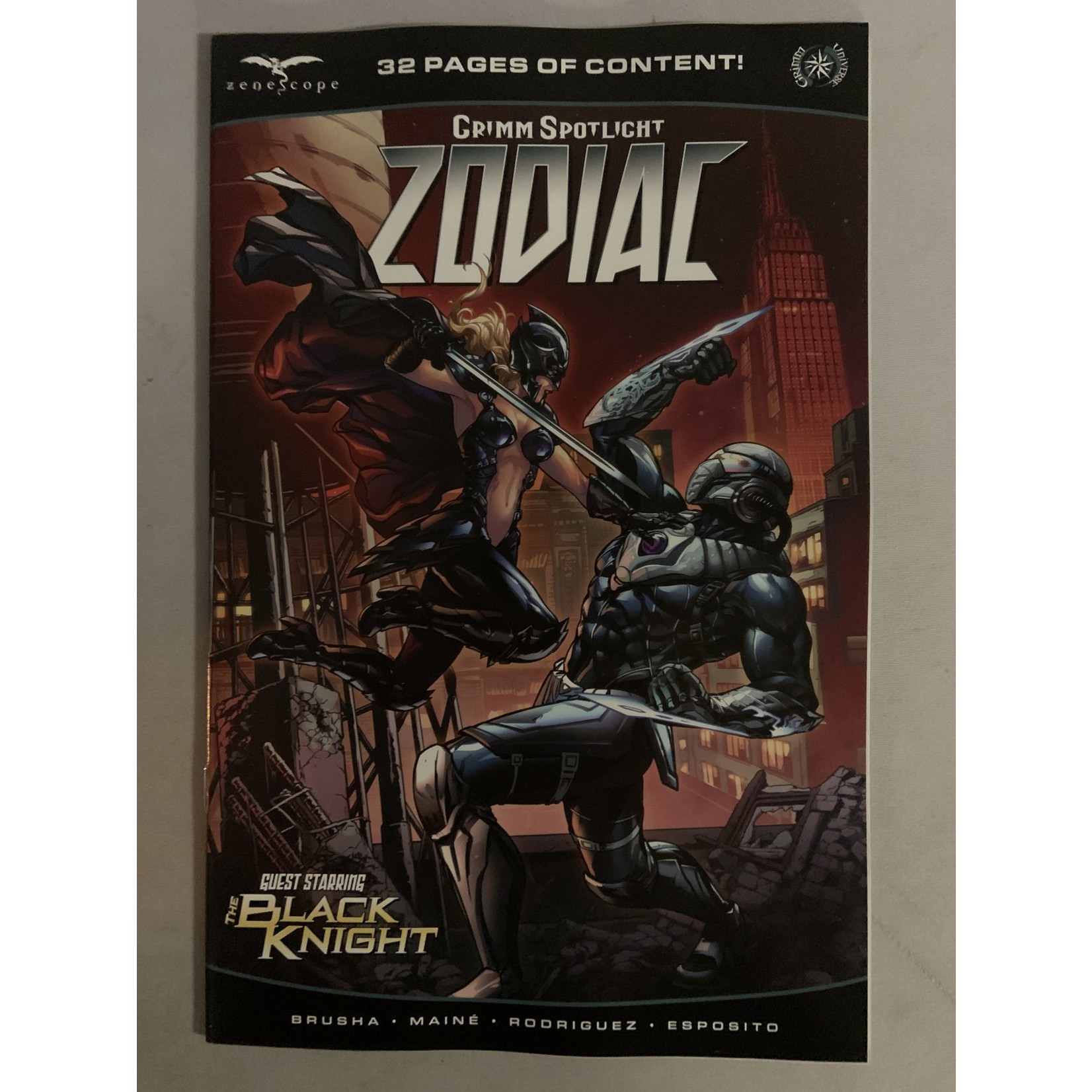 ZENESCOPE ENTERTAINMENT INC Grimm Spotlight Zodiac Oneshot 2022 #1 Cvr B Riveiro