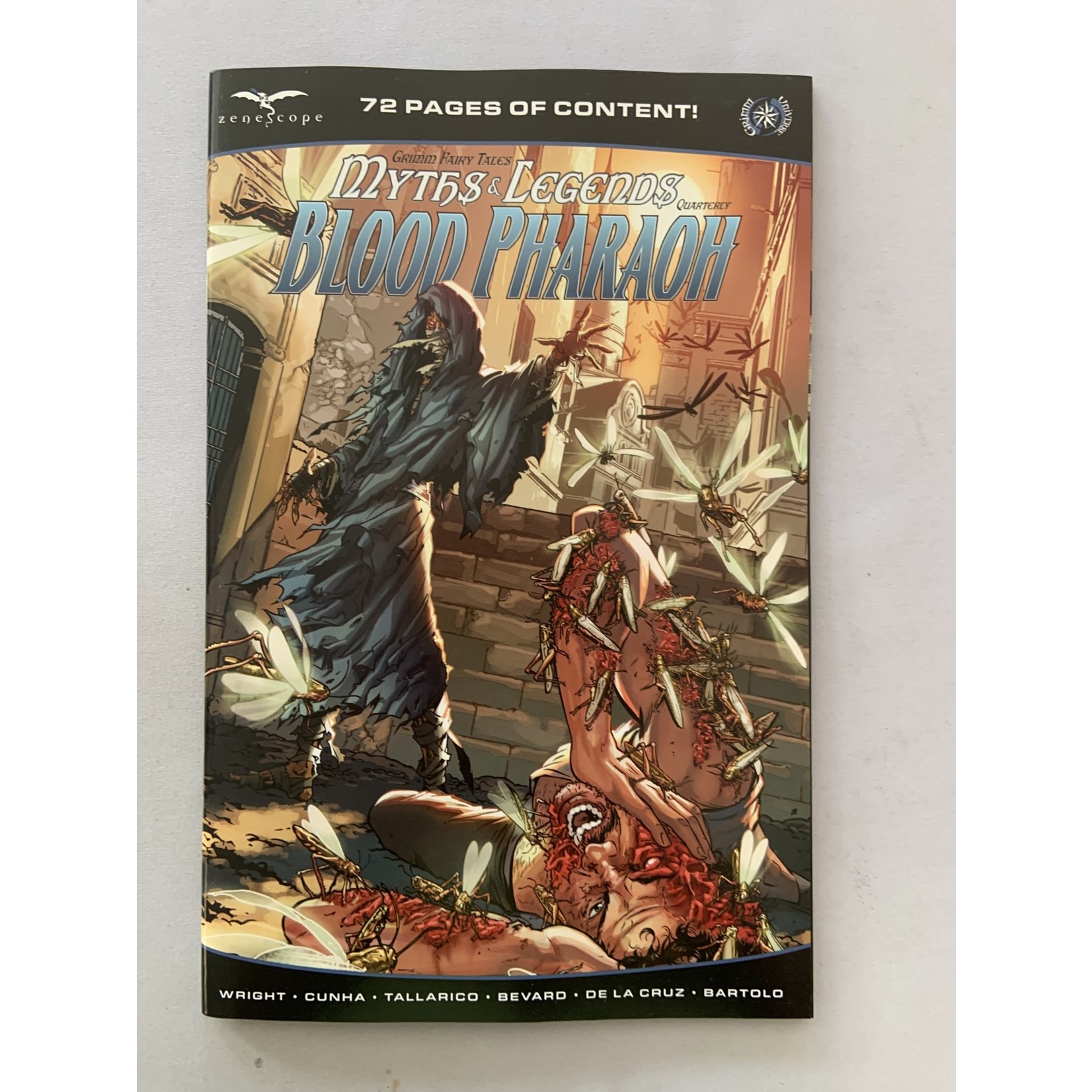 ZENESCOPE ENTERTAINMENT INC Myths & Legends Quarterly Blood Pharaoh 2021 #6 Cvr B Riviero