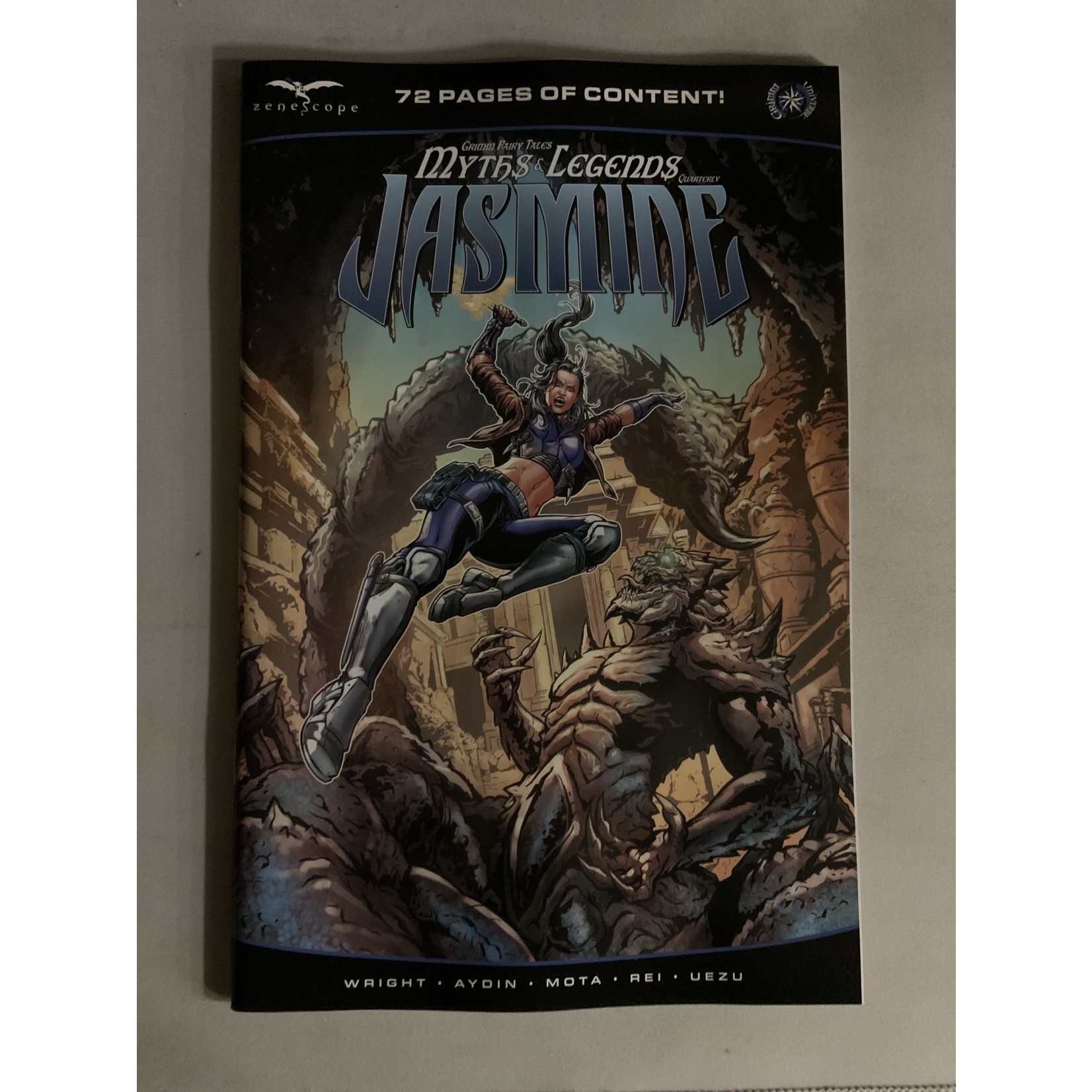 ZENESCOPE ENTERTAINMENT INC Myths & Legends Quarterly Jasmine 2022 #1 Cvr B Riveiro