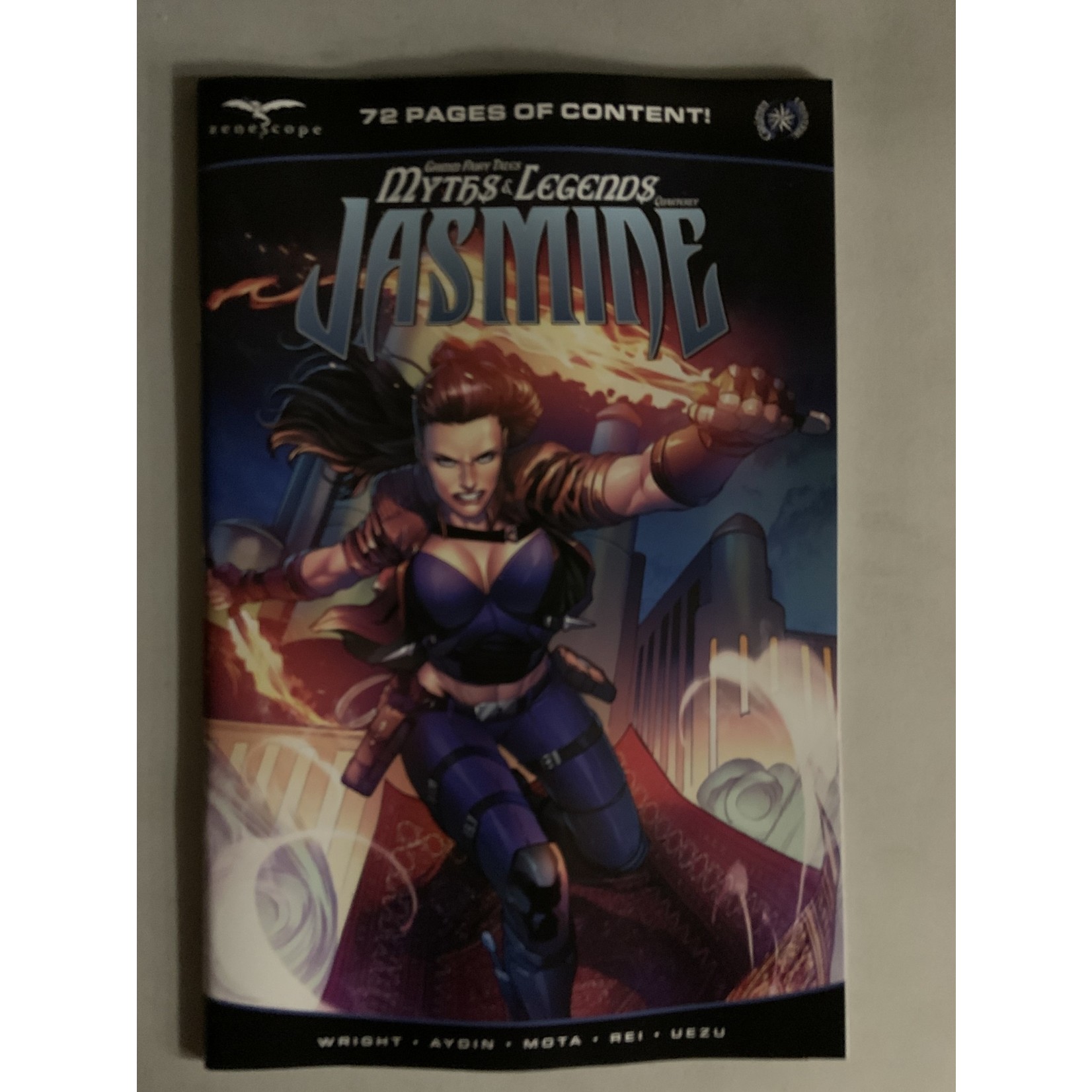 ZENESCOPE ENTERTAINMENT INC Myths & Legends Quarterly Jasmine 2022 #1 Cvr A Vitorino