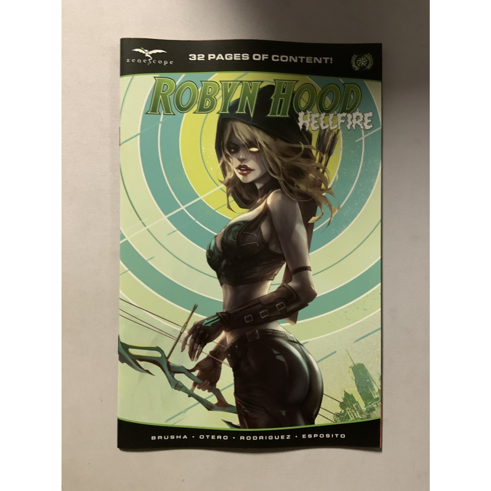 ZENESCOPE ENTERTAINMENT INC Robyn Hood Hellfire 2021 #1 Cvr C Tao