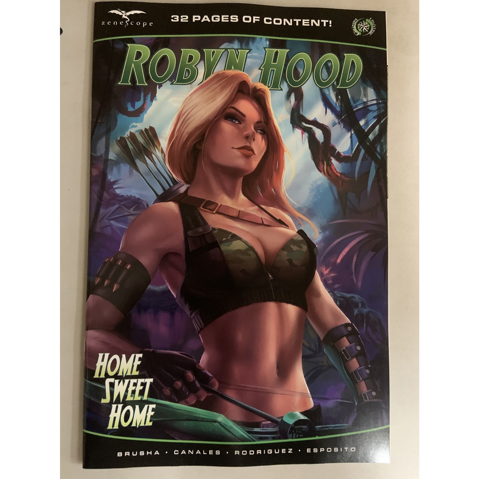 ZENESCOPE ENTERTAINMENT INC Robyn Hood Home Sweet Home 2022 #1 Cvr C Thompson