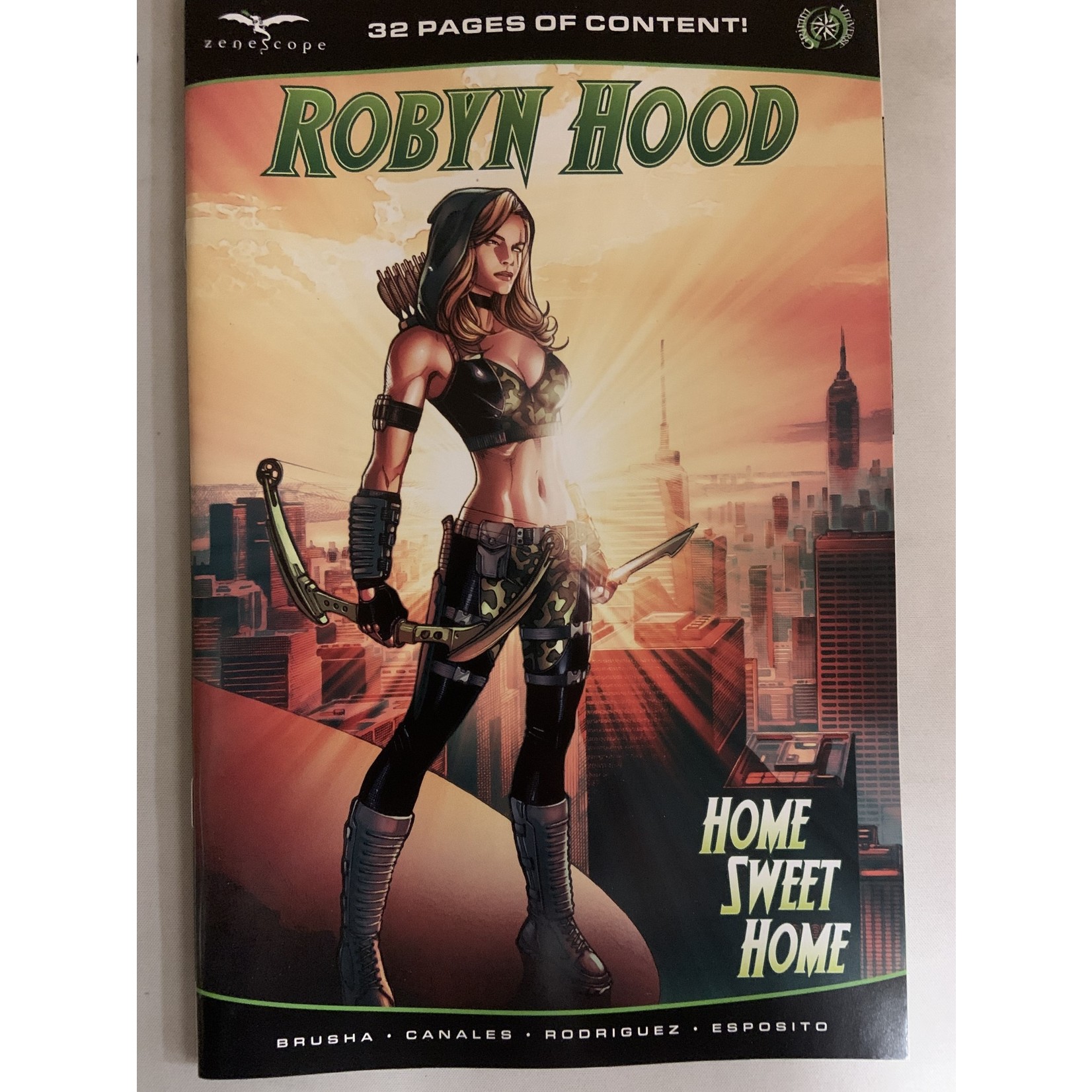 ZENESCOPE ENTERTAINMENT INC Robyn Hood Home Sweet Home 2022 #1 Cvr A Chen