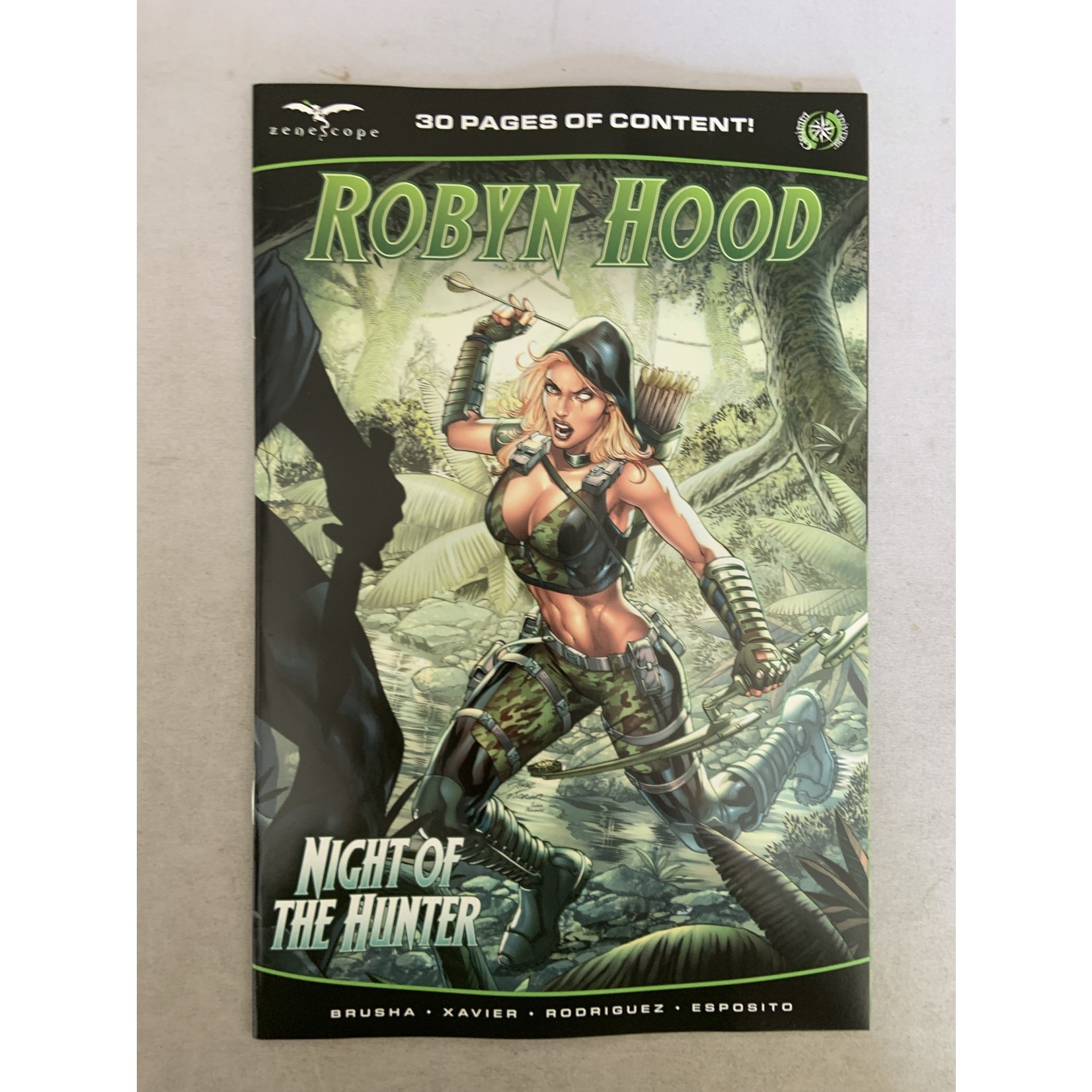 ZENESCOPE ENTERTAINMENT INC Robyn Hood Hunted One Shot 2021 #1 Cvr B Vitorino