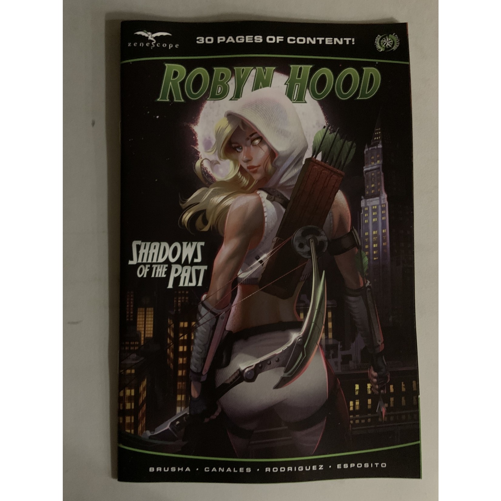ZENESCOPE ENTERTAINMENT INC Robyn Hood Shadows Of Past Oneshot 2022 #1 Cvr C Lomov
