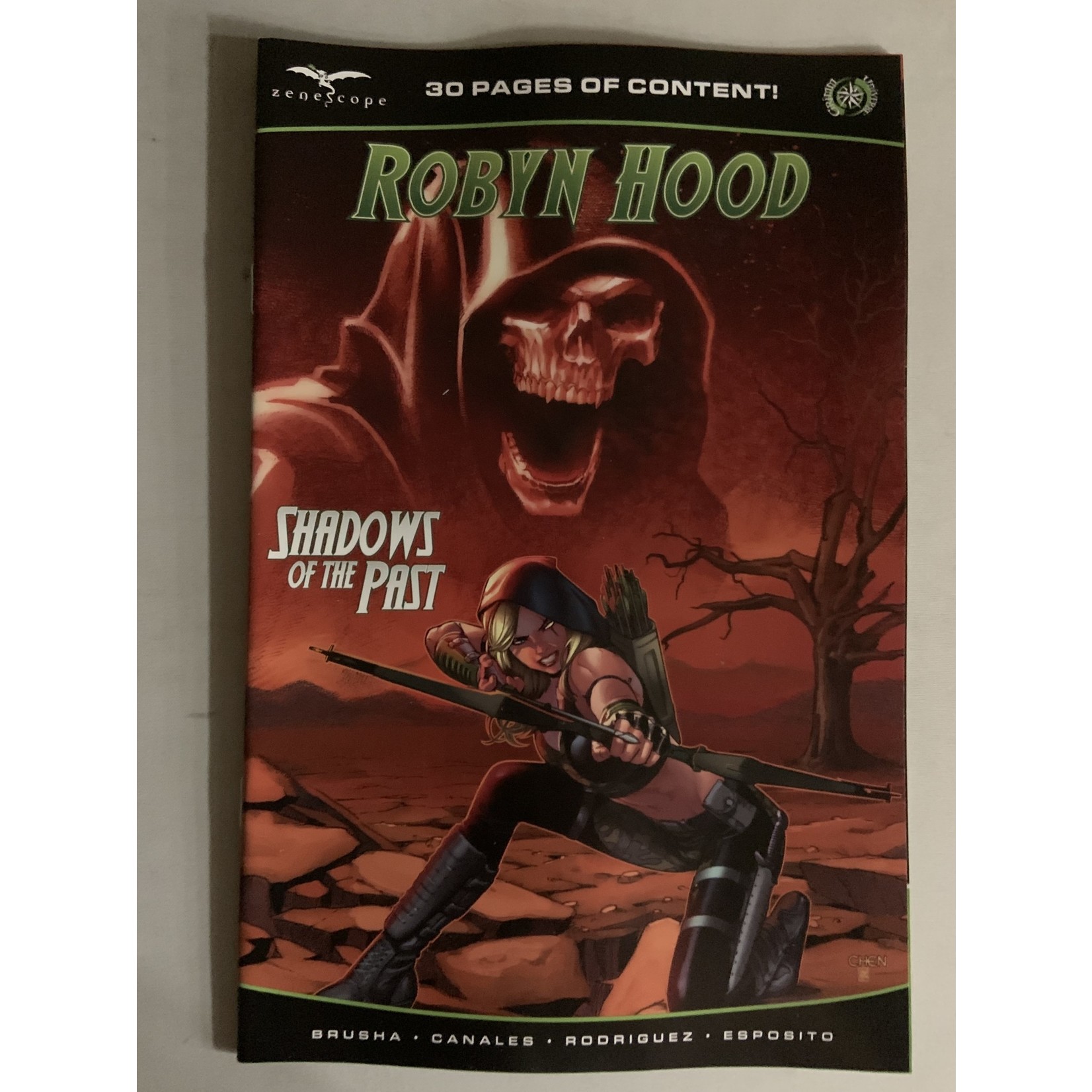 ZENESCOPE ENTERTAINMENT INC Robyn Hood Shadows Of Past Oneshot 2022 #1 Cvr A Chen