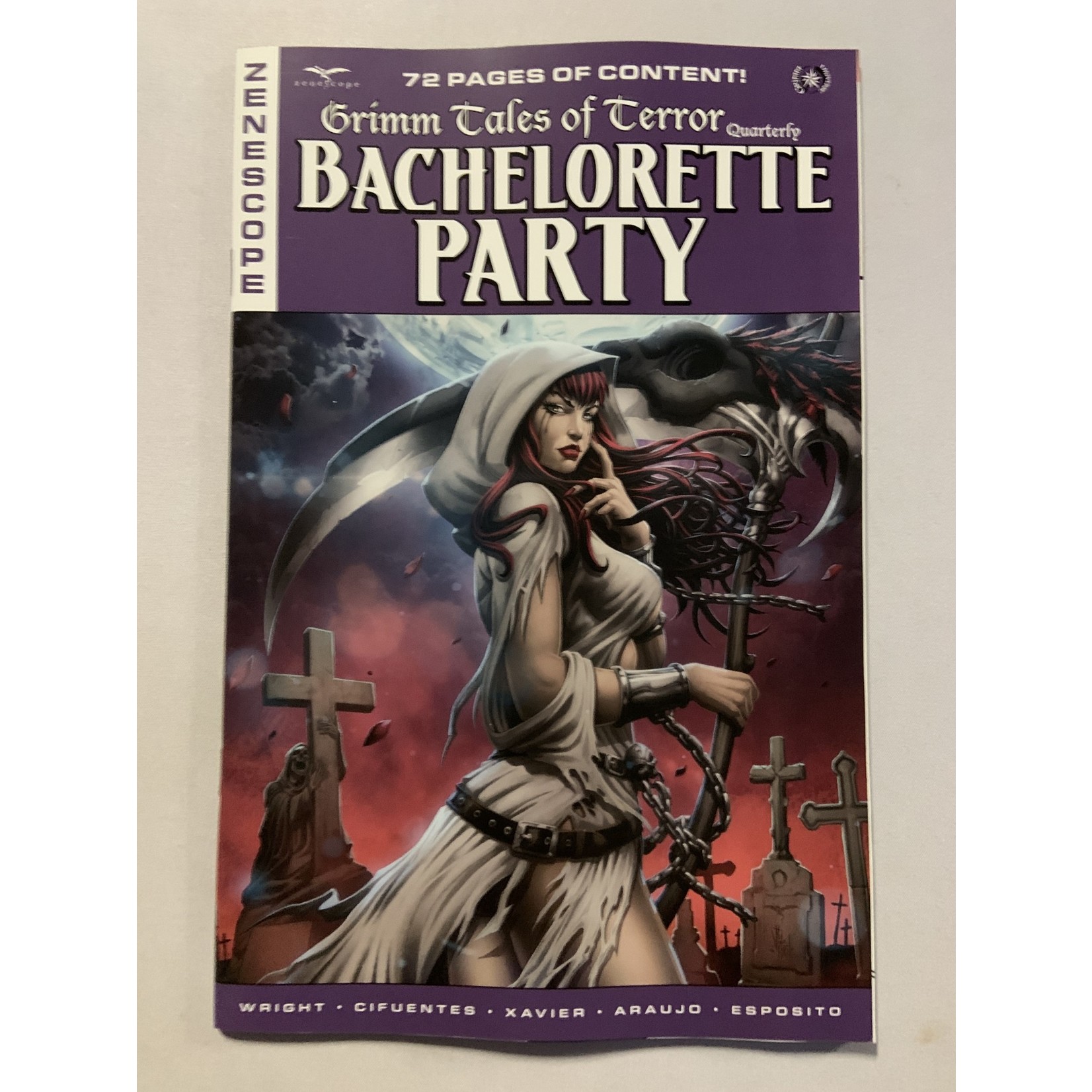 ZENESCOPE ENTERTAINMENT INC Tales Of Terror Qtrly Bachelorette Party 2021 #1 Cvr D El Tabanas