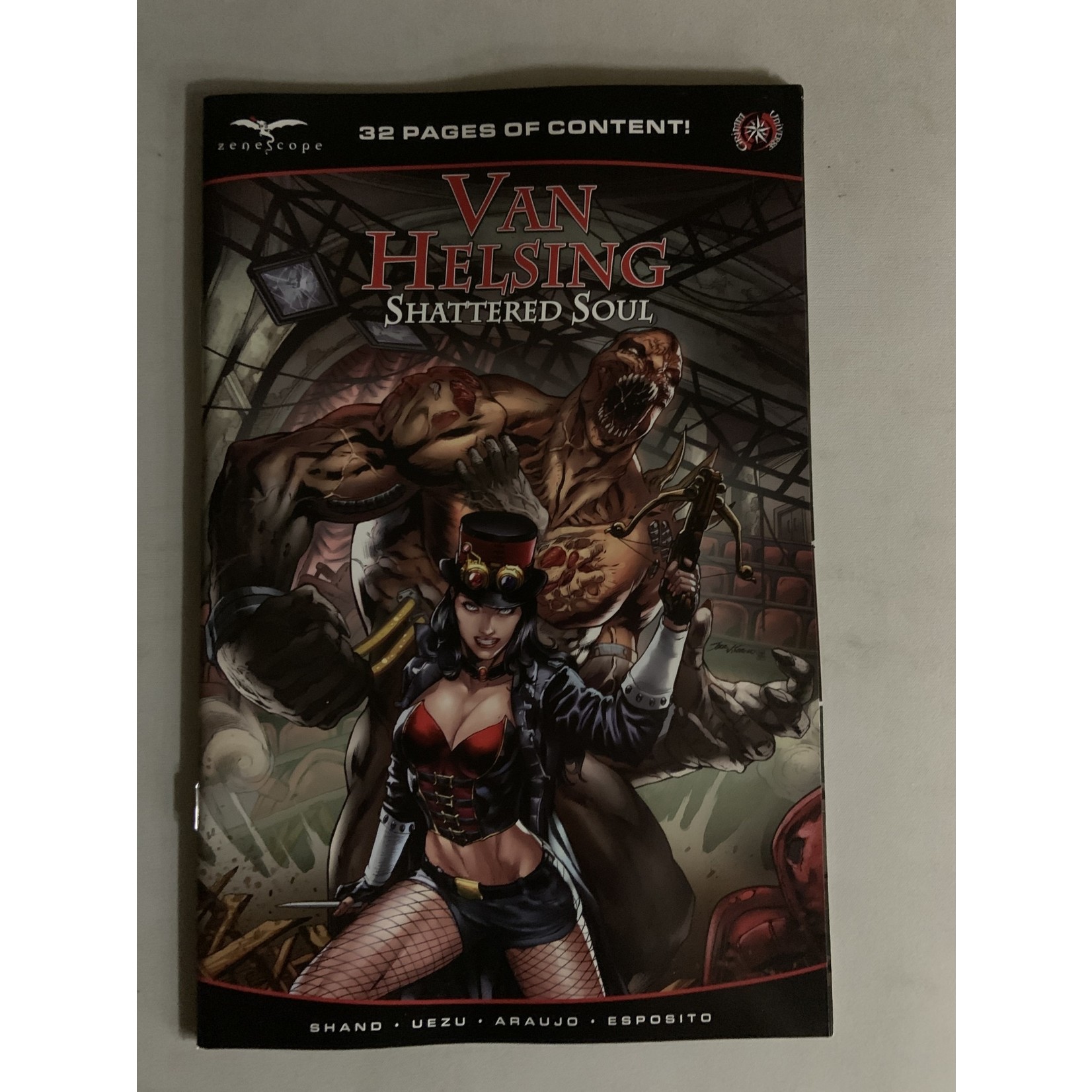 ZENESCOPE ENTERTAINMENT INC Van Helsing Shattered Soul Oneshot 2022 #1 Cvr A Vitorino