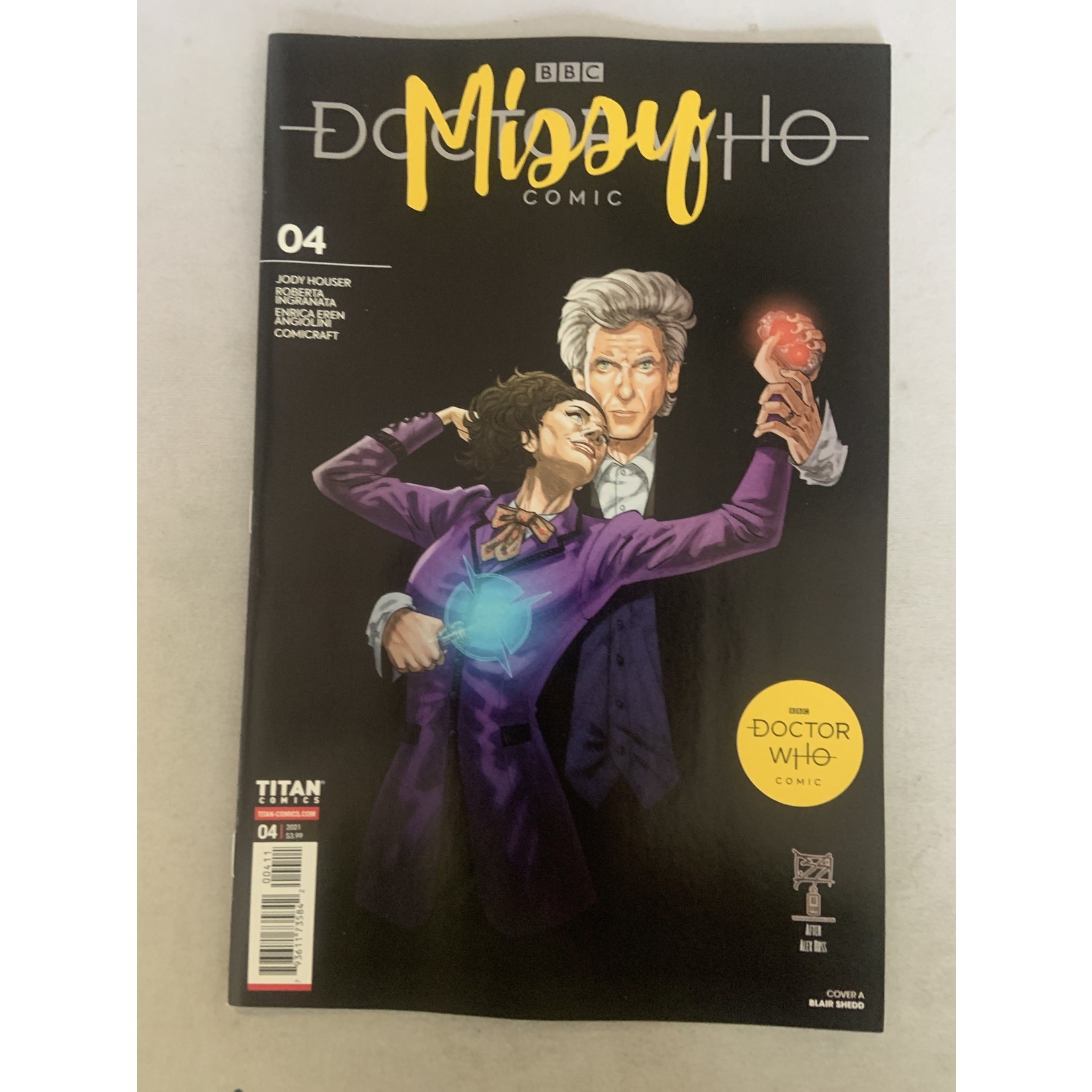 TITAN COMICS Doctor Who Missy 2021 #4 Cvr A Shedd