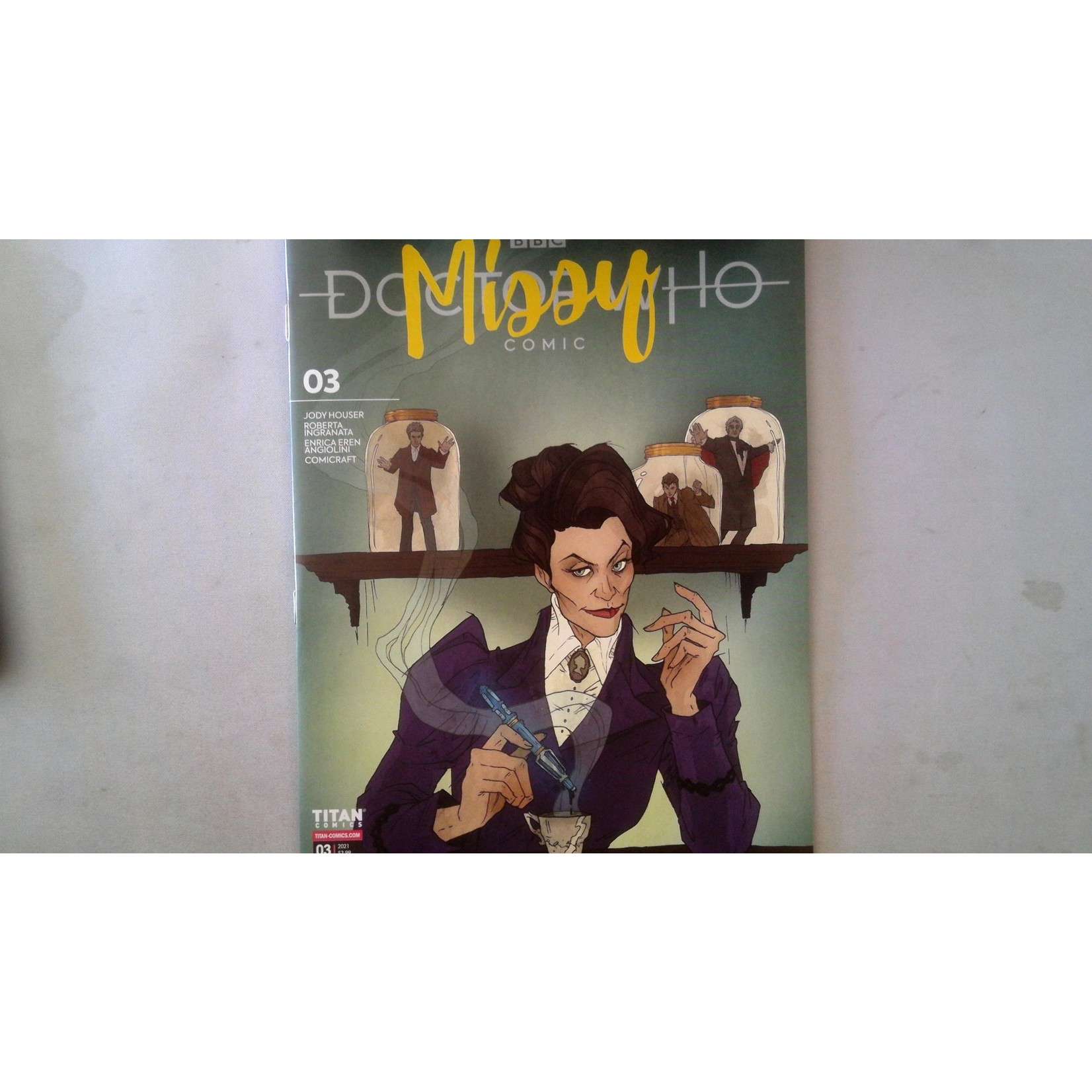 TITAN COMICS Doctor Who Missy 2021 #3 Cvr A Larson