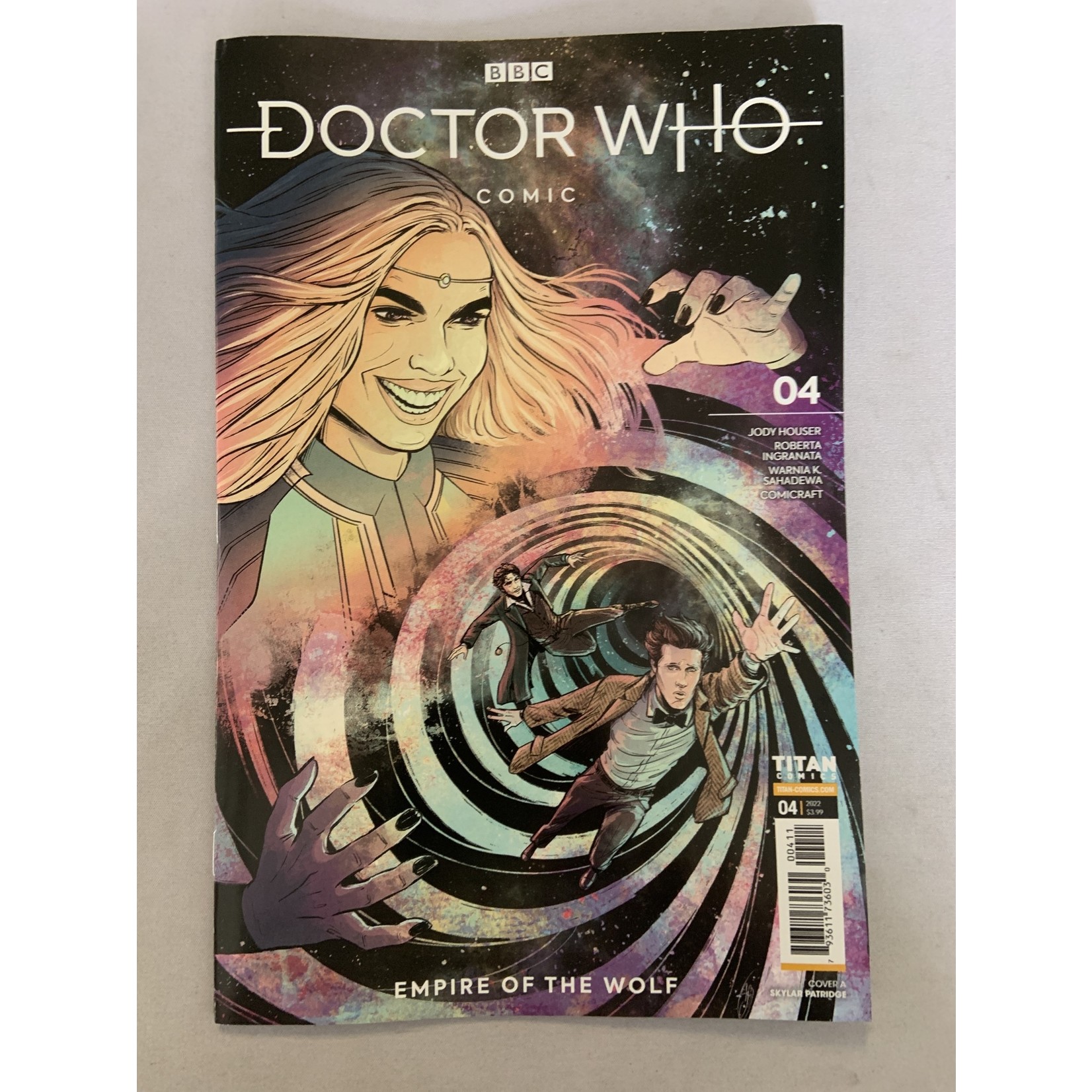 TITAN COMICS Doctor Who Empire Of Wolf 2021 #4 Cvr A Patridge Damaged
