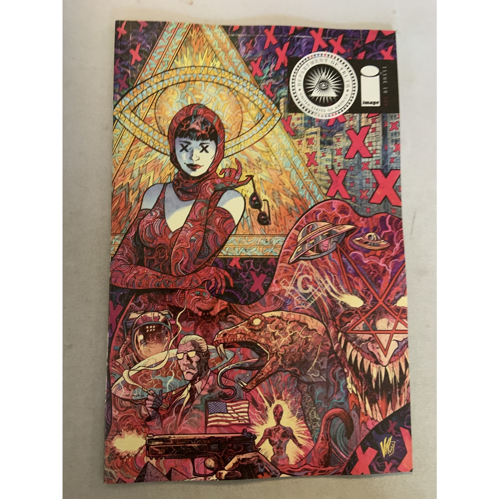 IMAGE COMICS Department Of Truth 2020 #10 Cvr B Riccardi (Mr)