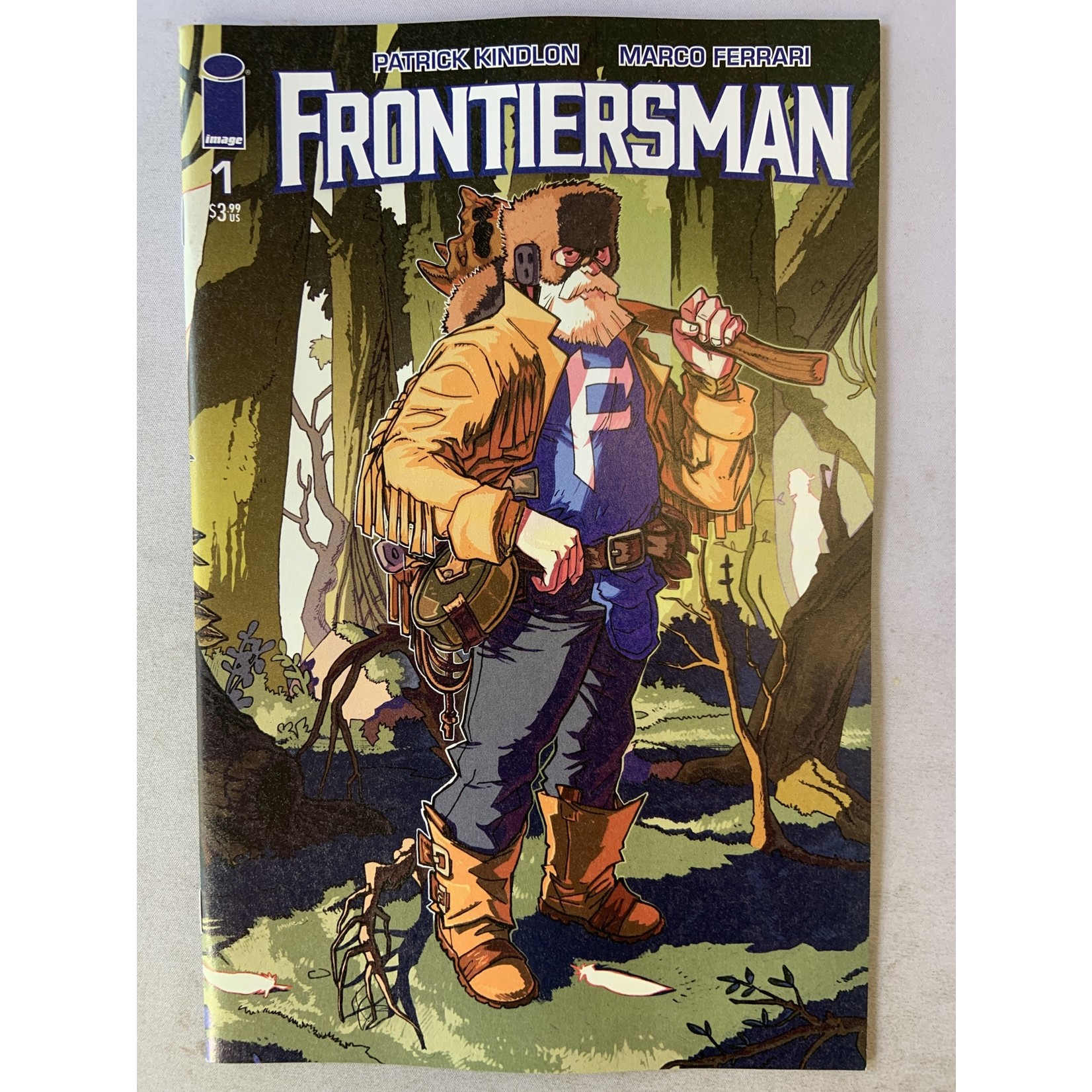IMAGE COMICS Frontiersman 2021 #1 Cvr A Ferrari (Mr)
