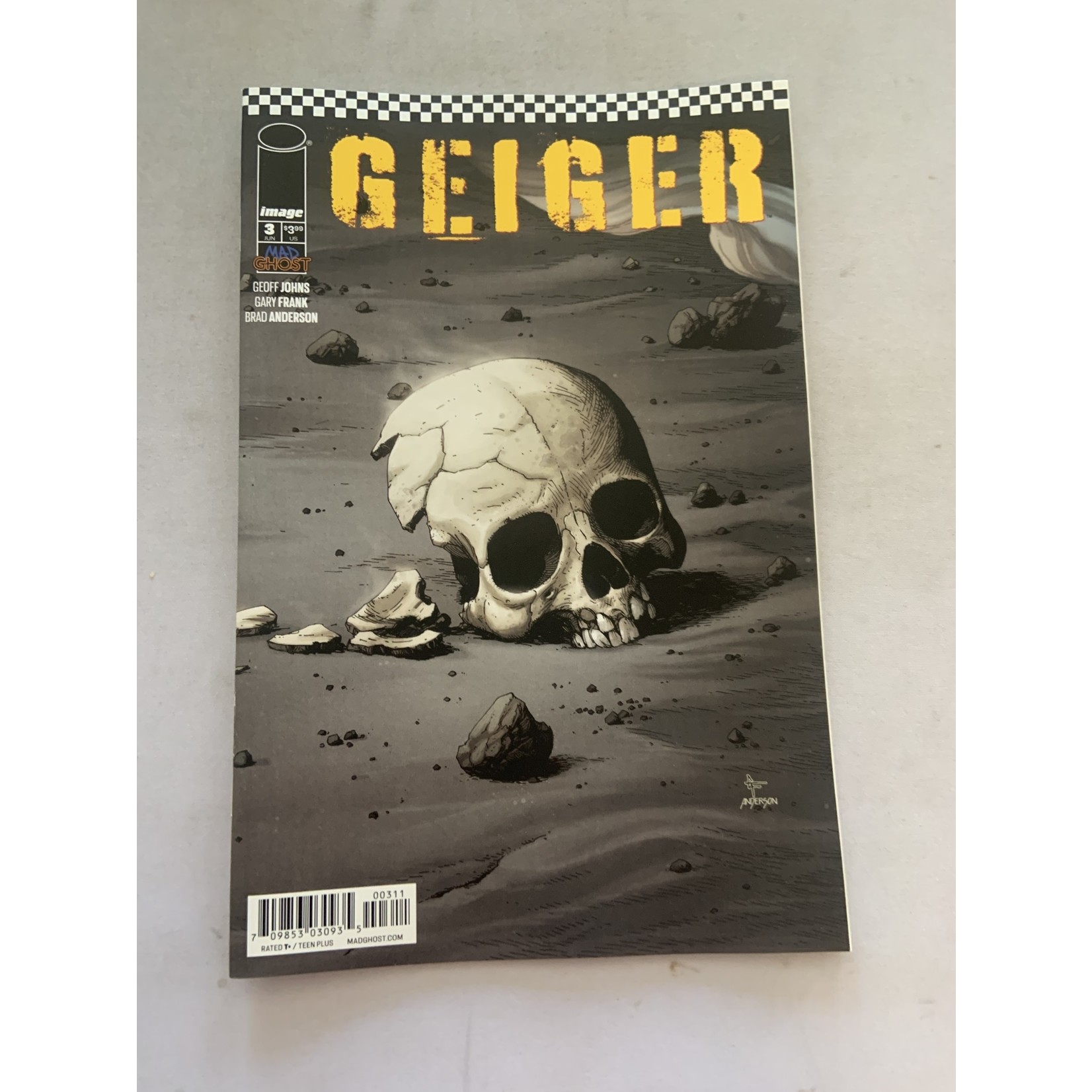 IMAGE COMICS Geiger 2021 #3 Cvr A Frank & Anderson