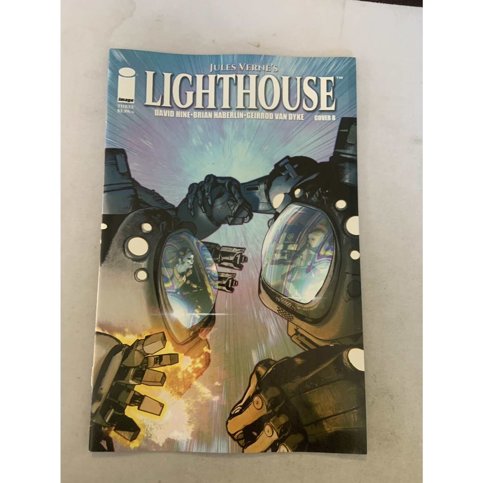 IMAGE COMICS Jules Verne Lighthouse 2021 #3 (Of 5) Cvr B Haberlin & Van Dyke (