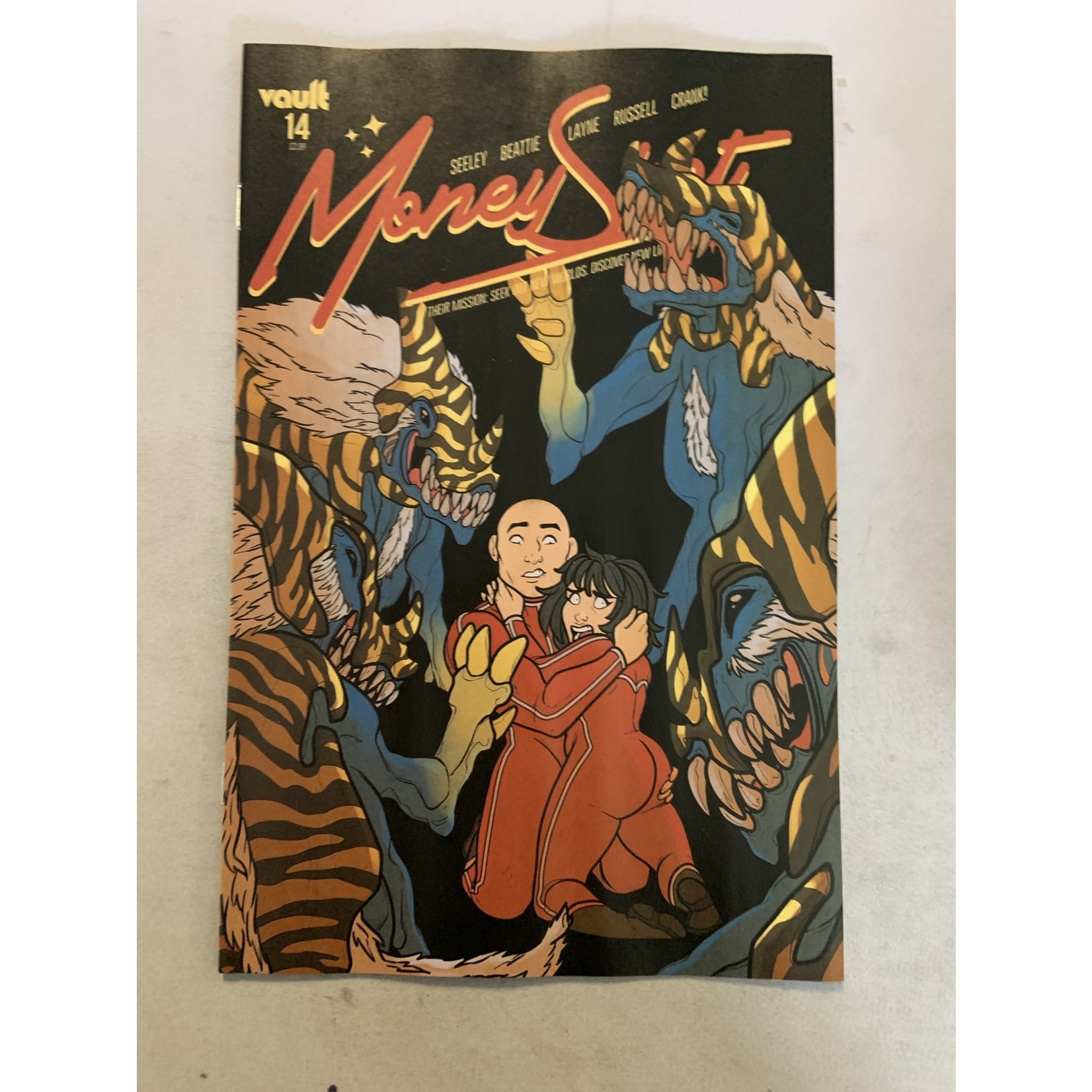 VAULT COMICS Money Shot 2021 #14 Cvr A Layne (Mr) Damaged