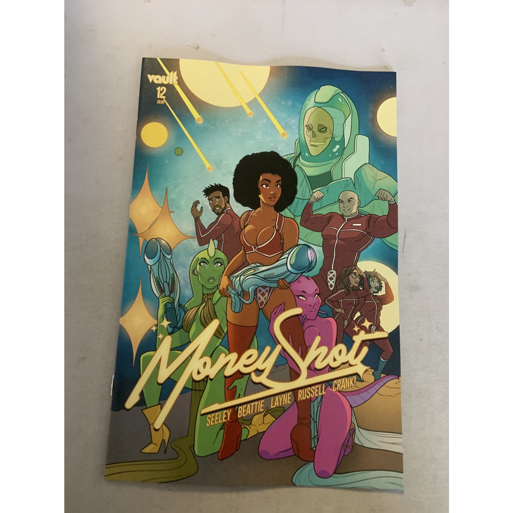 VAULT COMICS Money Shot 2021 #12 Cvr A Layne (Mr)