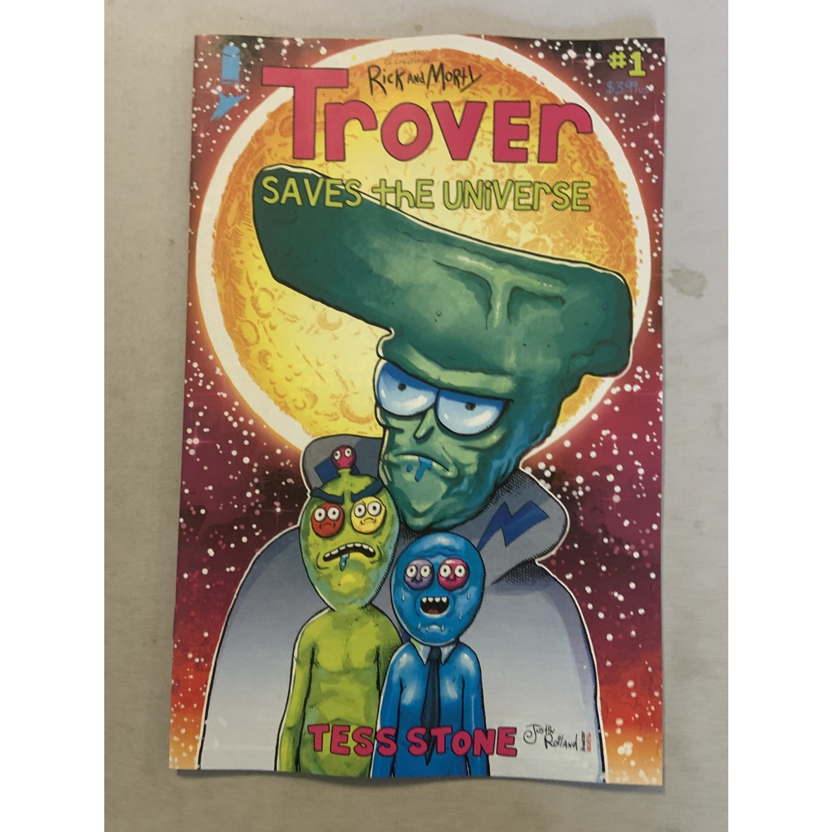 IMAGE COMICS Trover Saves The Universe 2021 #1 (Of 5) Cvr B Roiland & Stone (M