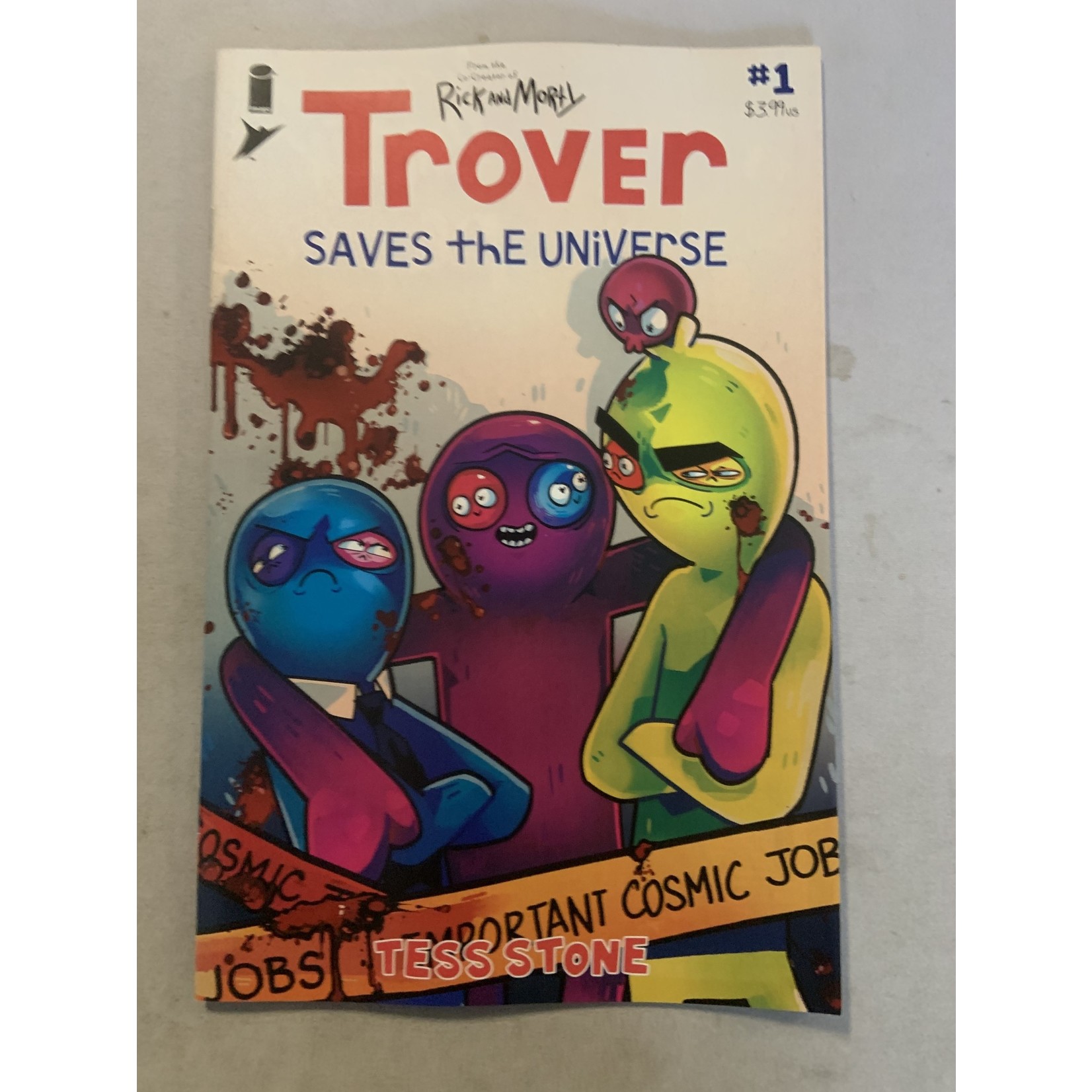 IMAGE COMICS Trover Saves The Universe 2021 #1 (Of 5) Cvr A Stone (Mr)