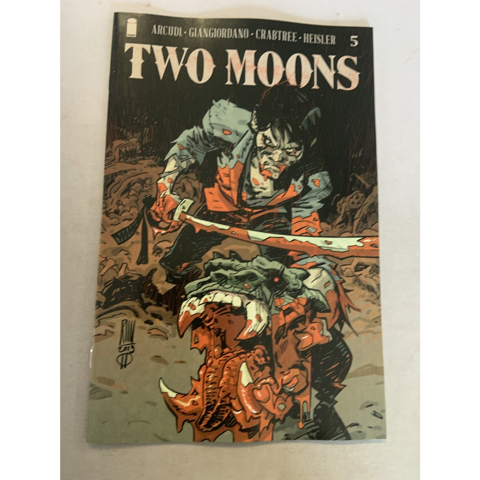 IMAGE COMICS Two Moons 2021 #5 Cvr B Ricci (Mr)--Damaged