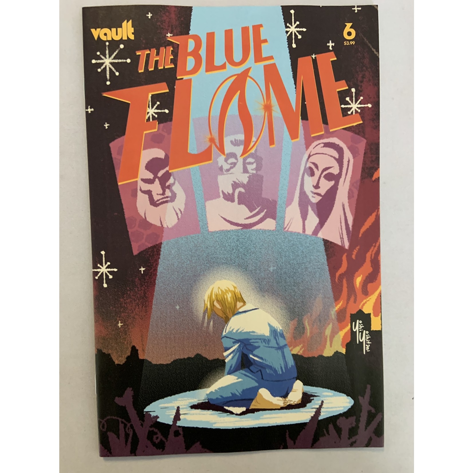 VAULT COMICS Blue Flame 2021 #6 Cvr B Yoshitani--Damged
