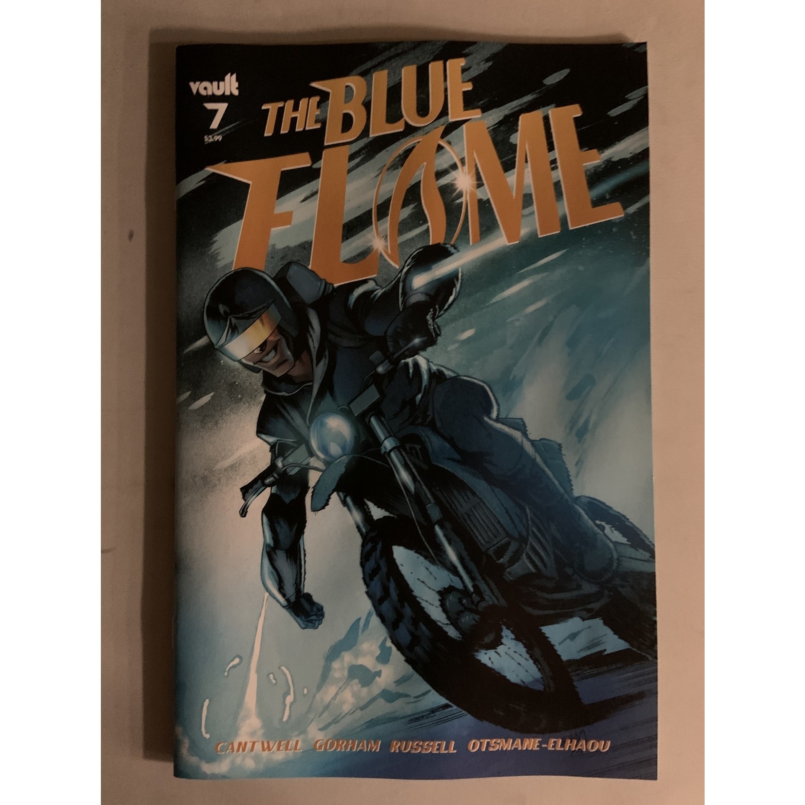 VAULT COMICS Blue Flame 2021 #7 Cvr A Gorham Damaged