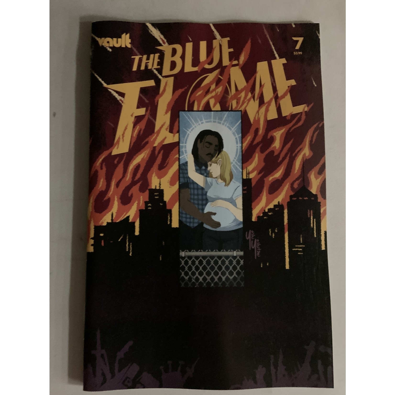 VAULT COMICS Blue Flame 2021 #7 Cvr B Yoshitani Damaged