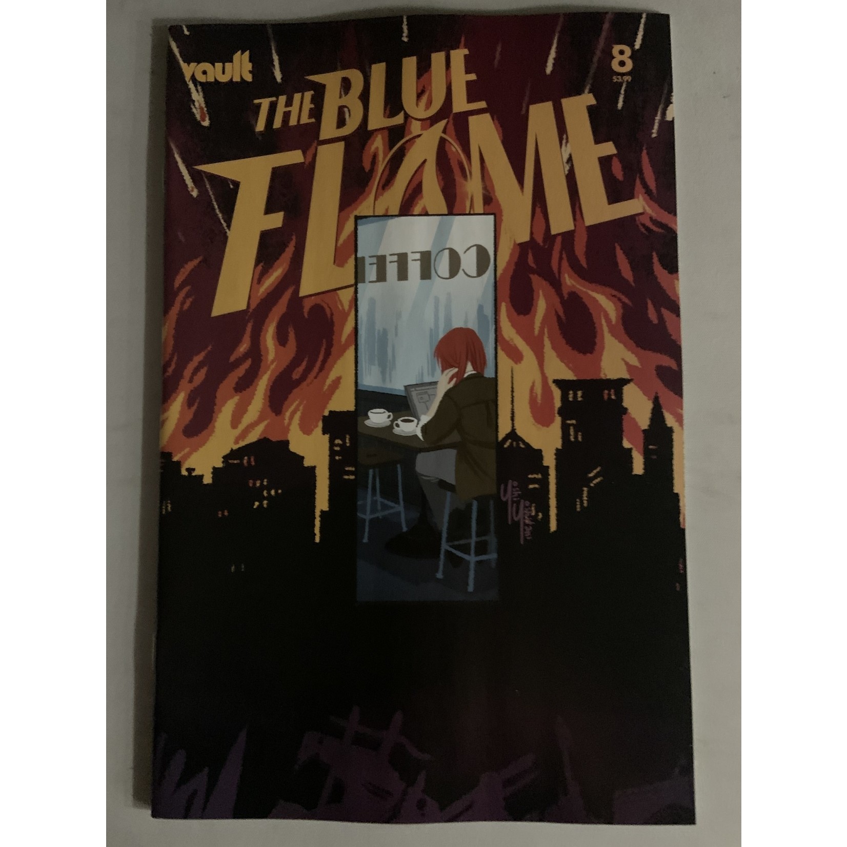 VAULT COMICS Blue Flame 2021 #8 Cvr B Yoshitani