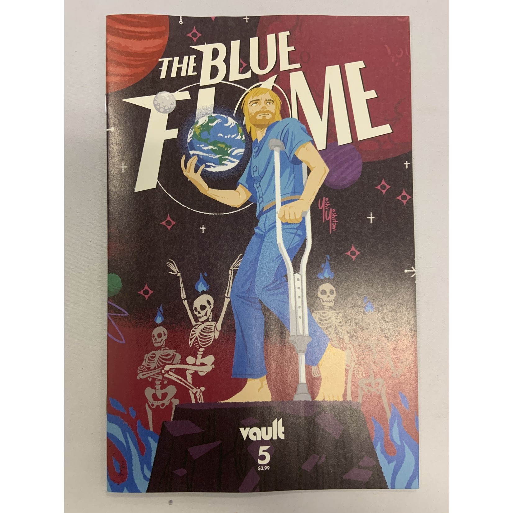VAULT COMICS Blue Flame 2021 #5 Cvr B Yoshitani