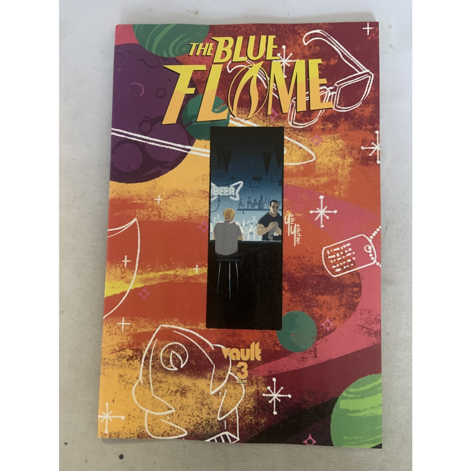 VAULT COMICS Blue Flame 2021 #3 Cvr B Yoshitani