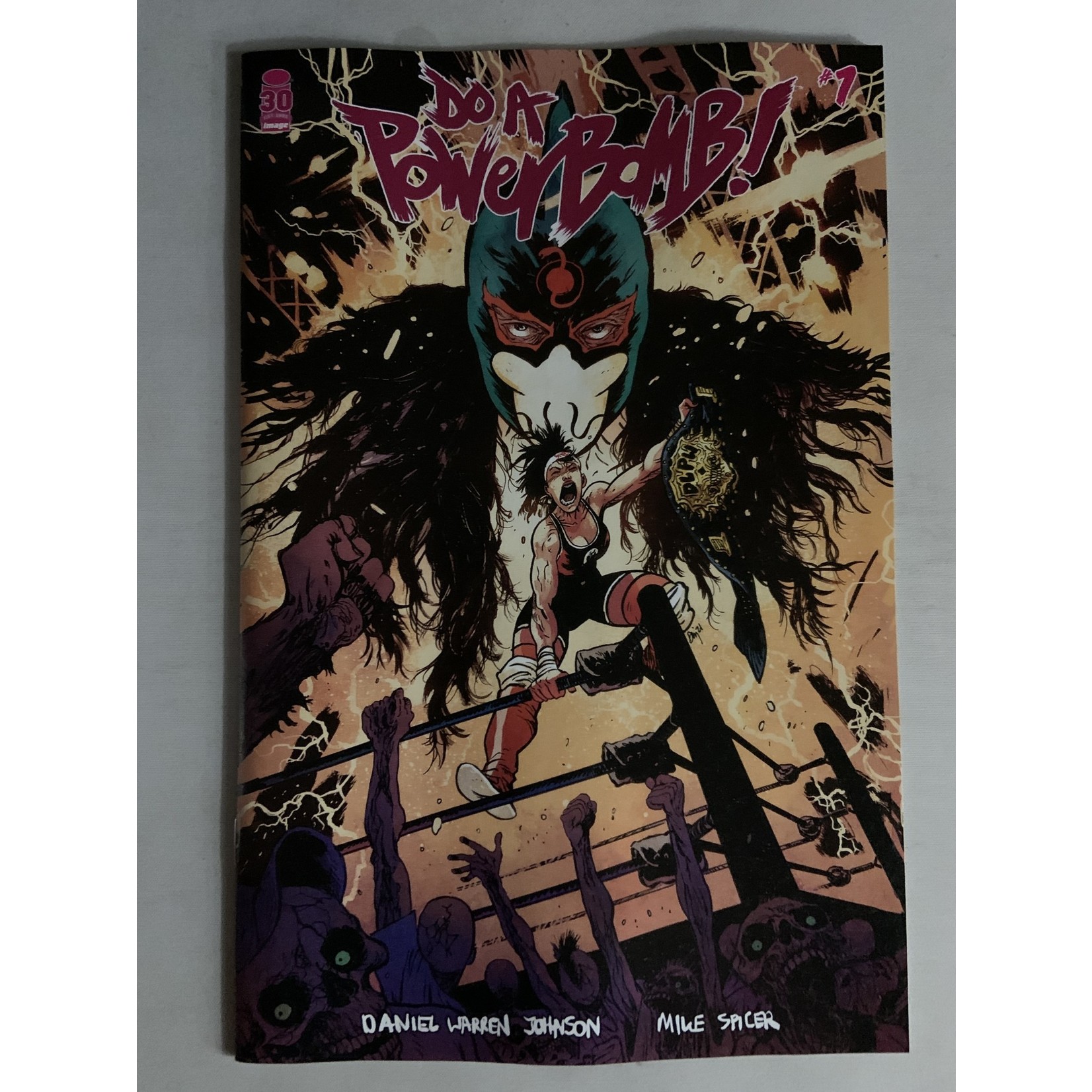 IMAGE COMICS Do A Powerbomb 2022 #1 (Of 7) Cvr A Johnson