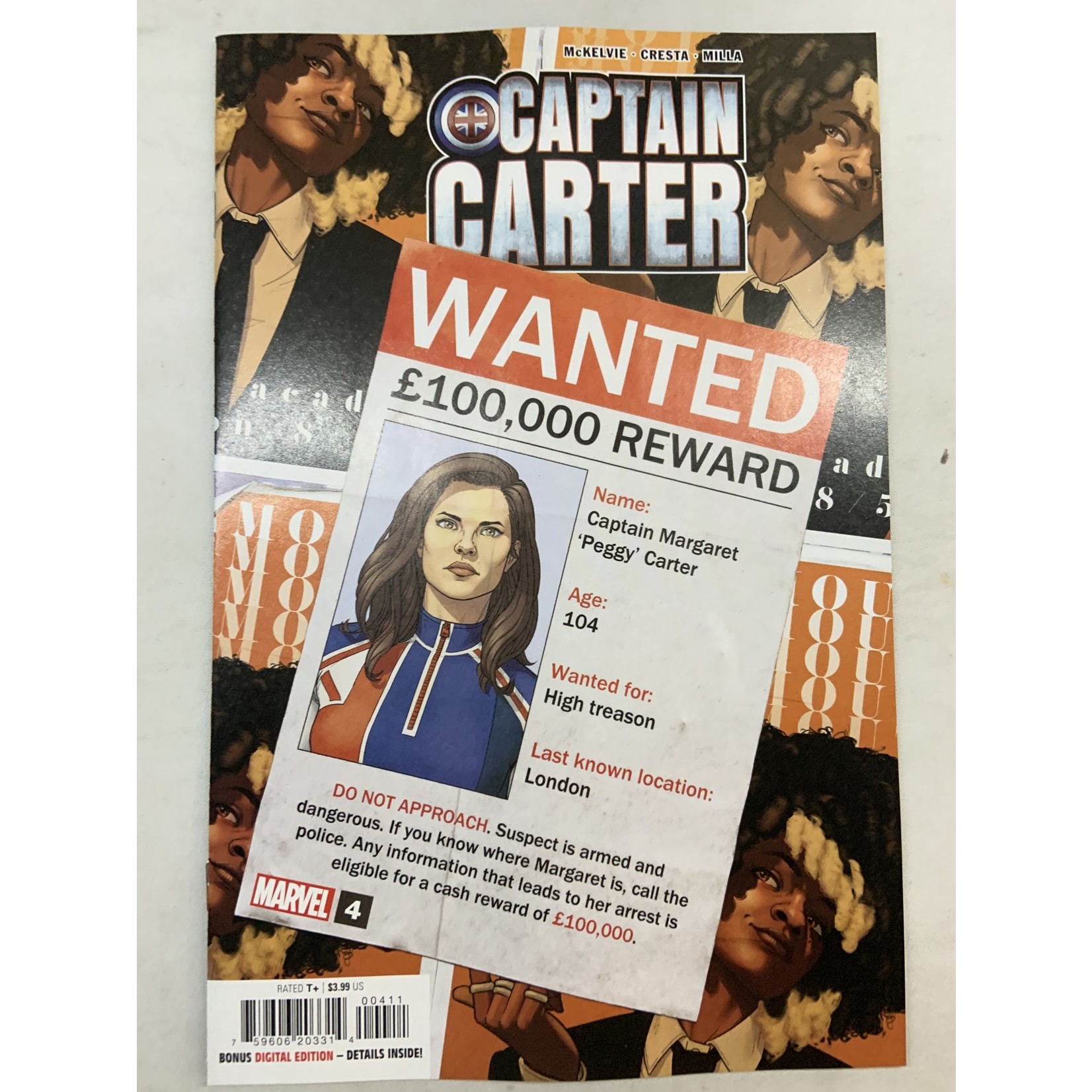 Marvel Comics Captain Carter 2022 #4