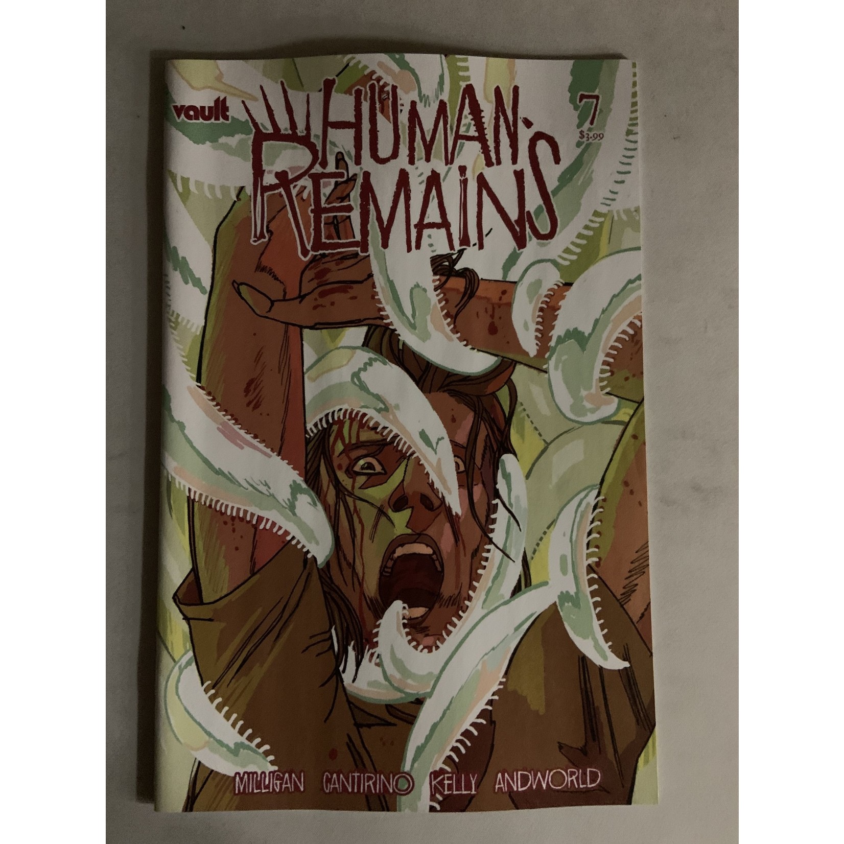 VAULT COMICS Human Remains 2021 #7 Cvr B Hixson