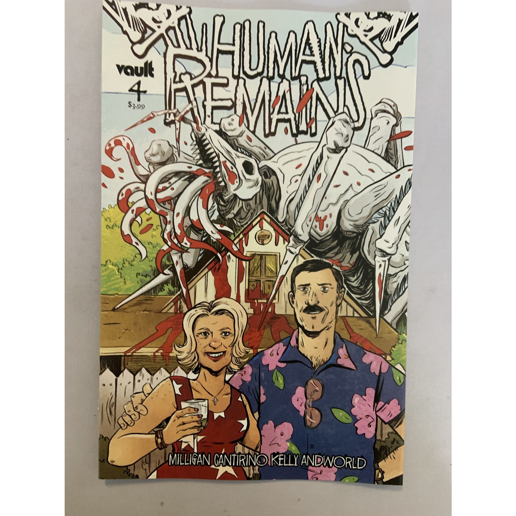 VAULT COMICS Human Remains 2021 #4 Cvr A Cantirino