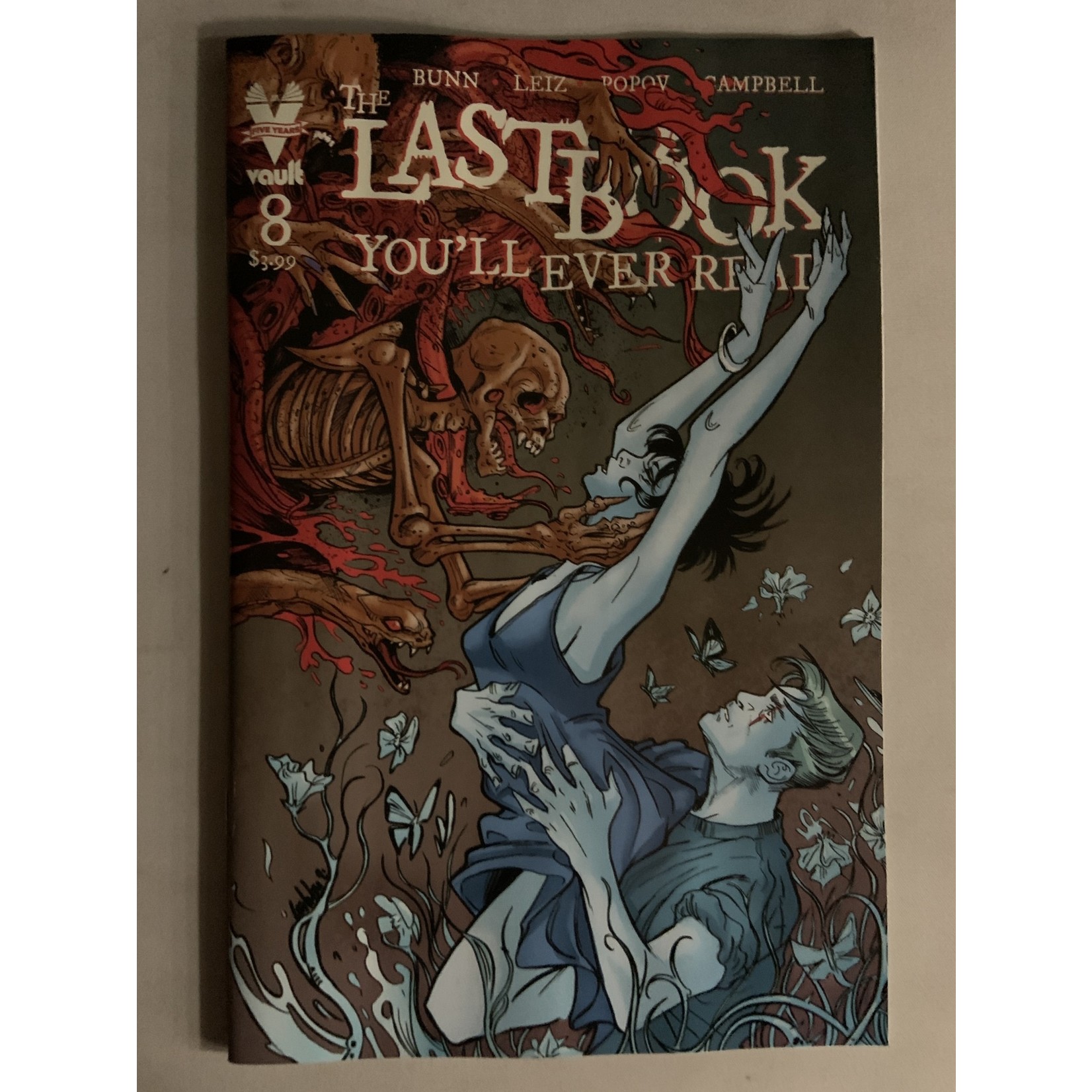 VAULT COMICS Last Book Youll Ever Read 2021 #8 Cvr A Leiz