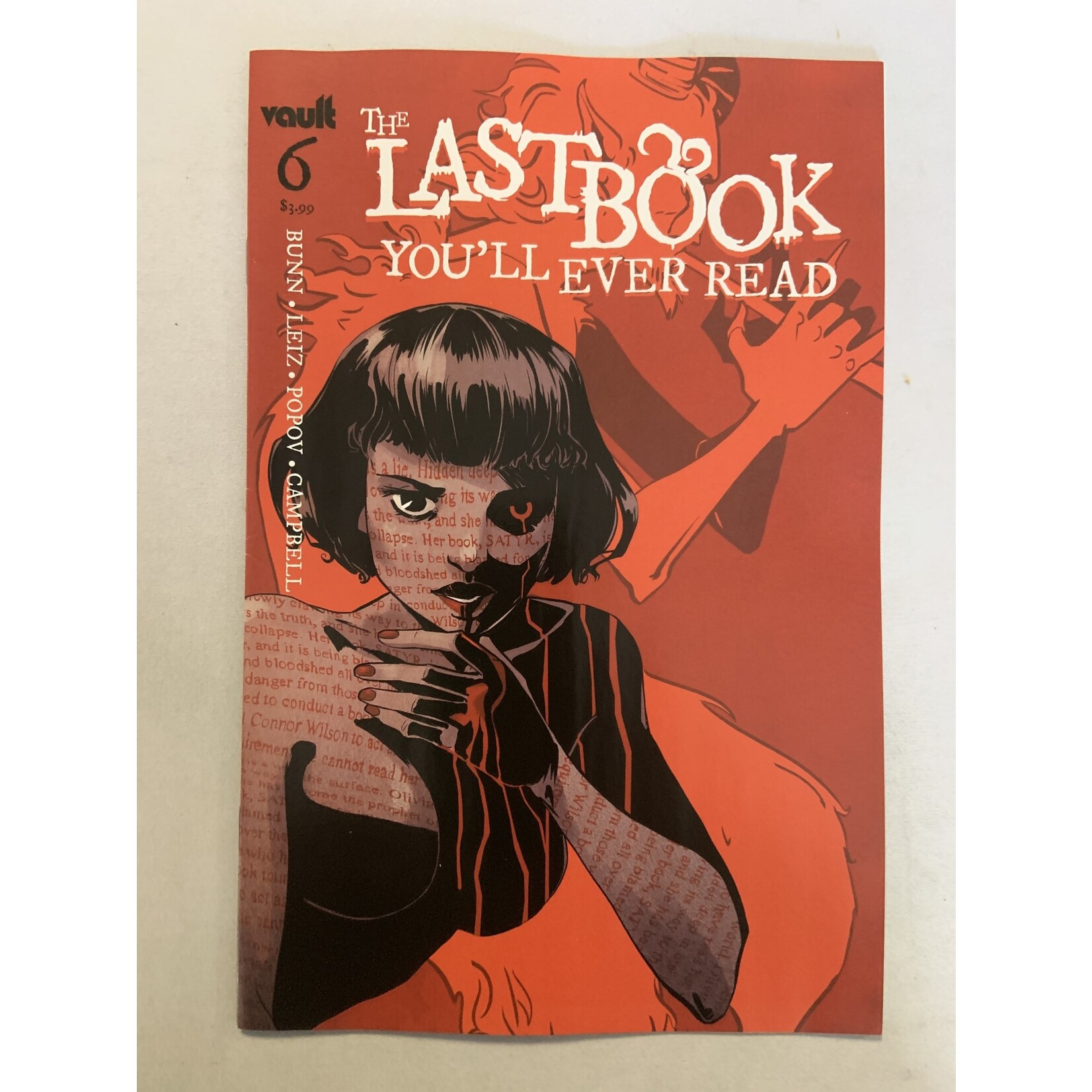 VAULT COMICS Last Book Youll Ever Read 2021 #6 Cvr B Hickman (Mr)