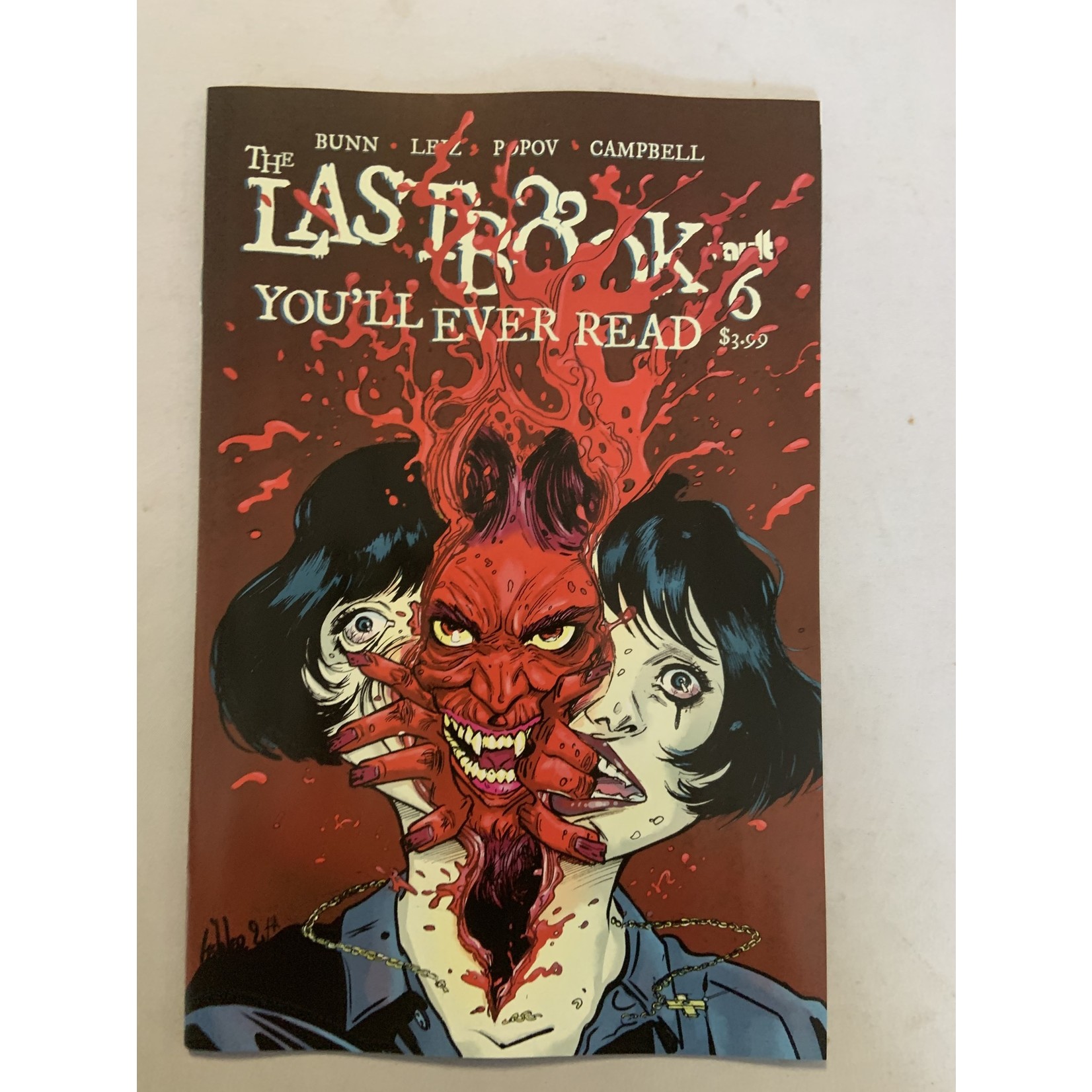 VAULT COMICS Last Book Youll Ever Read 2021 #6 Cvr A Leiz (Mr) Damaged