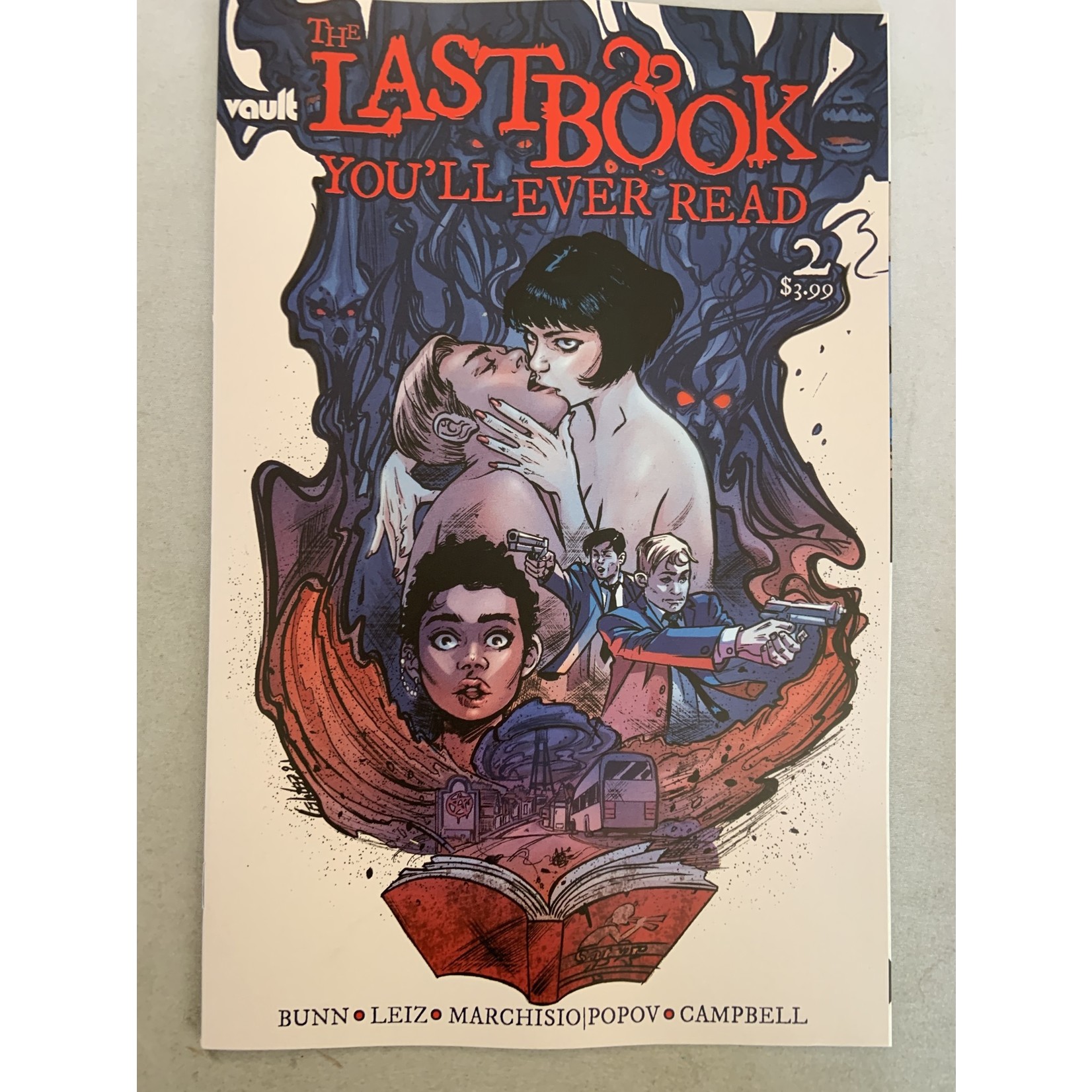 VAULT COMICS Last Book Youll Ever Read 2021 #2 Cvr A Leiz