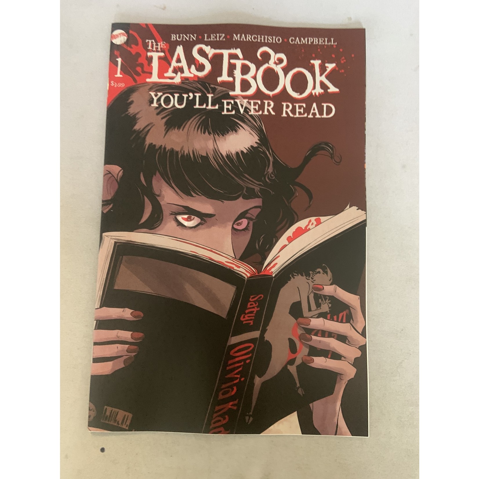 VAULT COMICS Last Book Youll Ever Read 2021 #1 Cvr B Hickman