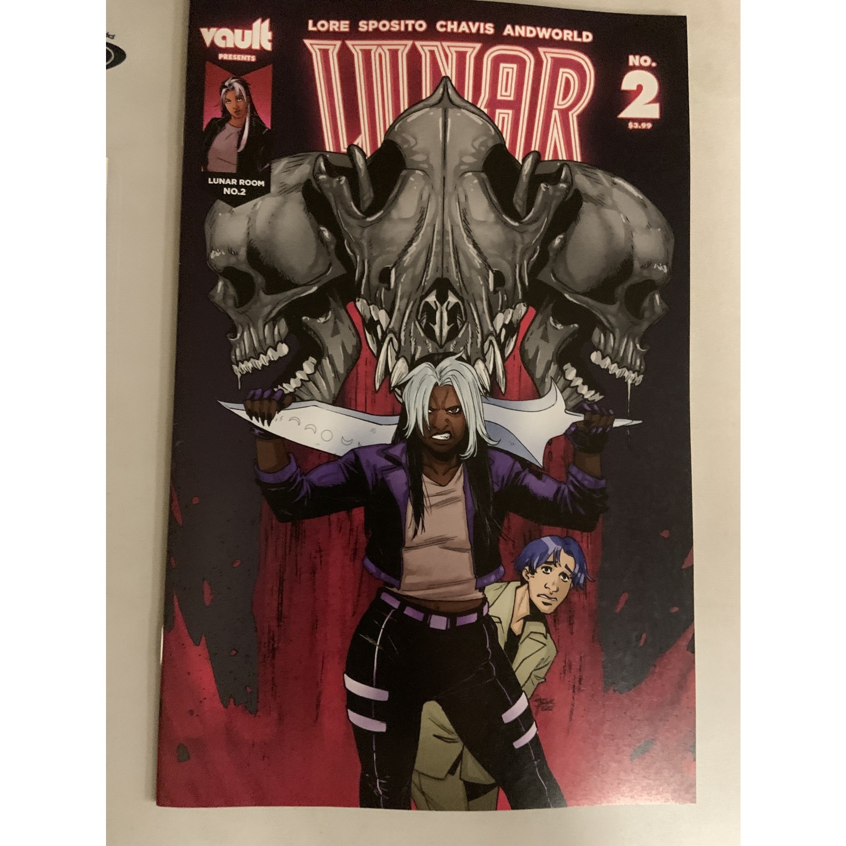 VAULT COMICS Lunar Room 2021 #2 Cvr B Howell